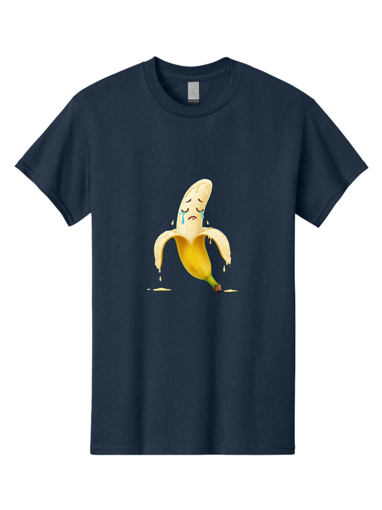 Crying-Banana-Peel-1 Men'S Graphic Tee, 100% Cotton, Comfortable Casual Summer Wear, Machine Washable, Vintage Camera, Old Camera, Antique Camera, Black Camera, Classic Photography, Photography Equipment, Nostalgic Device, Film Camera, Bam150 4