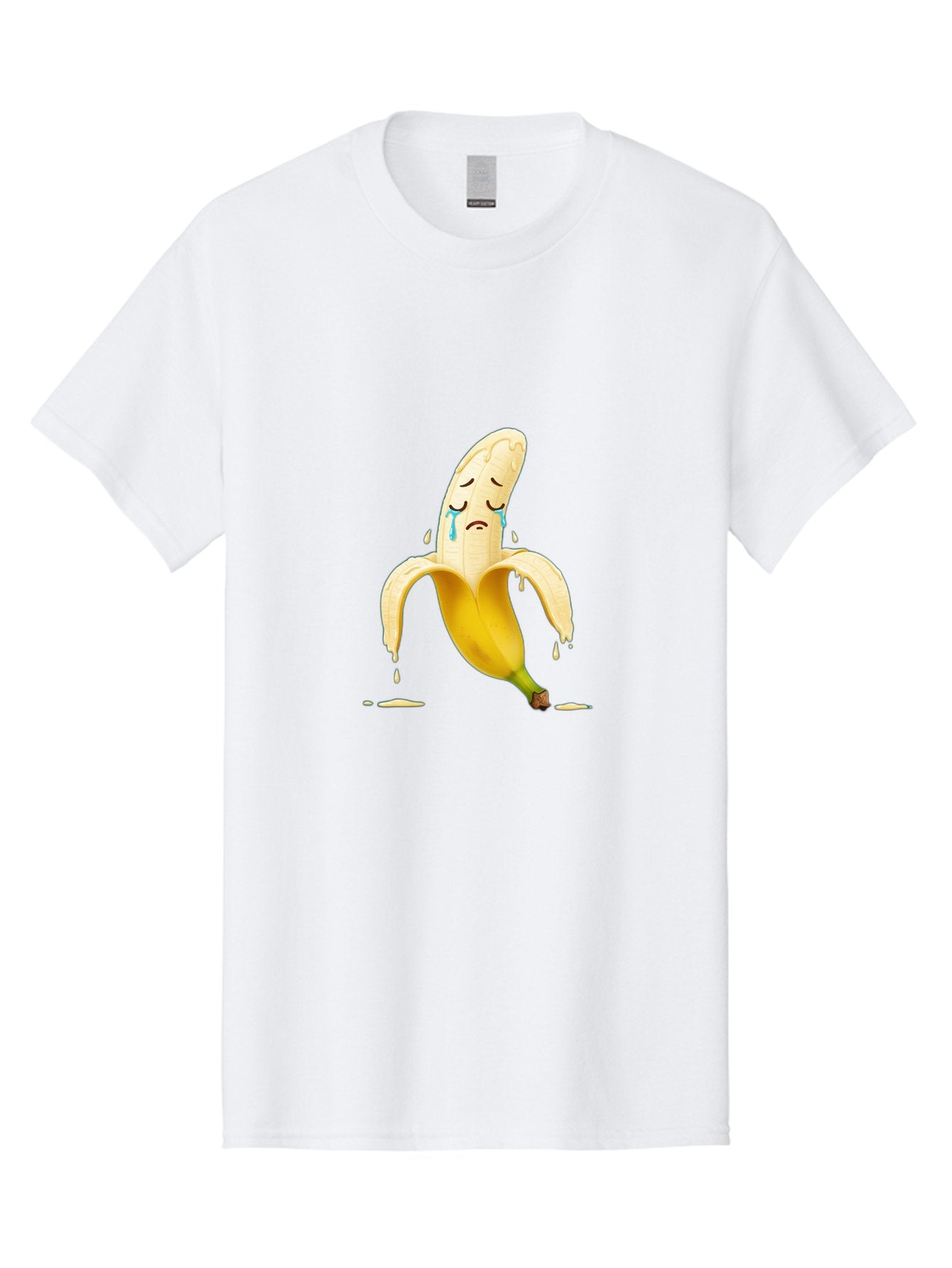 Crying-Banana-Peel-1 Men'S Graphic Tee, 100% Cotton, Comfortable Casual Summer Wear, Machine Washable, Vintage Camera, Old Camera, Antique Camera, Black Camera, Classic Photography, Photography Equipment, Nostalgic Device, Film Camera, Bam150 10