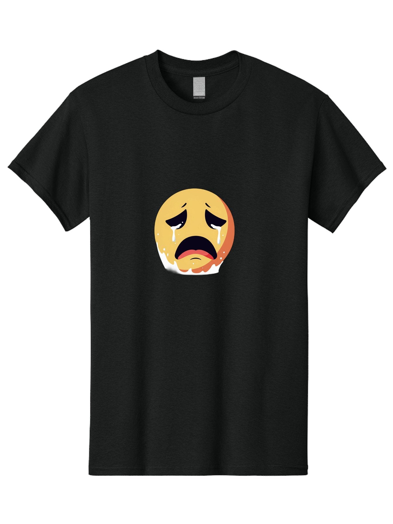 Crying-Emoji Men'S Graphic Tee, 100% Cotton, Comfortable Casual Summer Wear, Machine Washable, Vintage Camera, Old Camera, Antique Camera, Black Camera, Classic Photography, Photography Equipment, Nostalgic Device, Film Camera, Camera Art Bam156 12