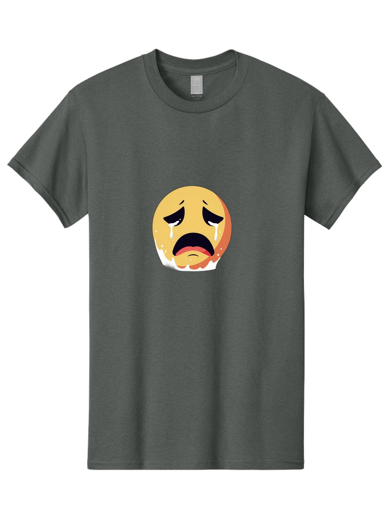 Crying-Emoji Men'S Graphic Tee, 100% Cotton, Comfortable Casual Summer Wear, Machine Washable, Vintage Camera, Old Camera, Antique Camera, Black Camera, Classic Photography, Photography Equipment, Nostalgic Device, Film Camera, Camera Art Bam156 4