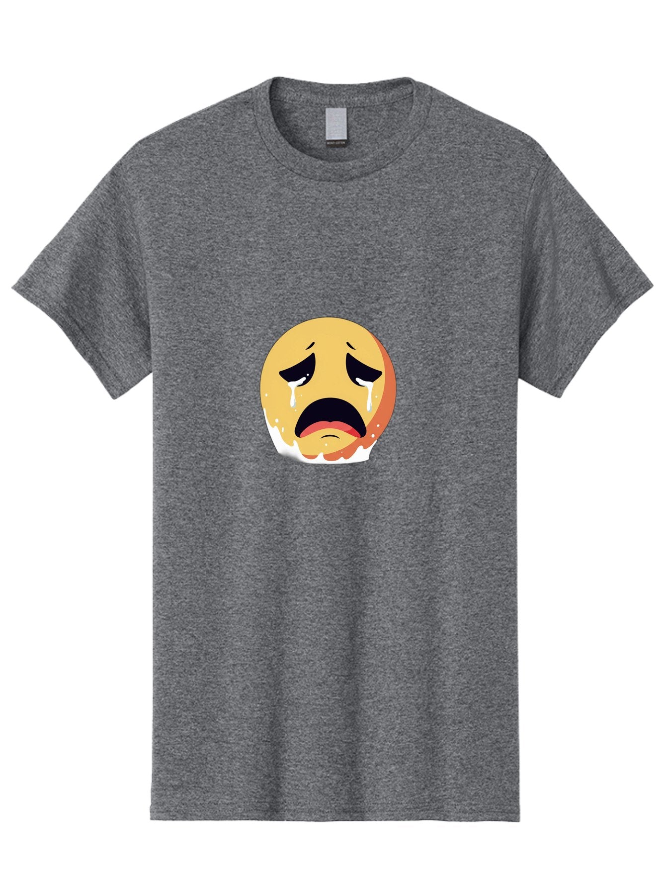 Crying-Emoji Men'S Graphic Tee, 100% Cotton, Comfortable Casual Summer Wear, Machine Washable, Vintage Camera, Old Camera, Antique Camera, Black Camera, Classic Photography, Photography Equipment, Nostalgic Device, Film Camera, Camera Art Bam156 9