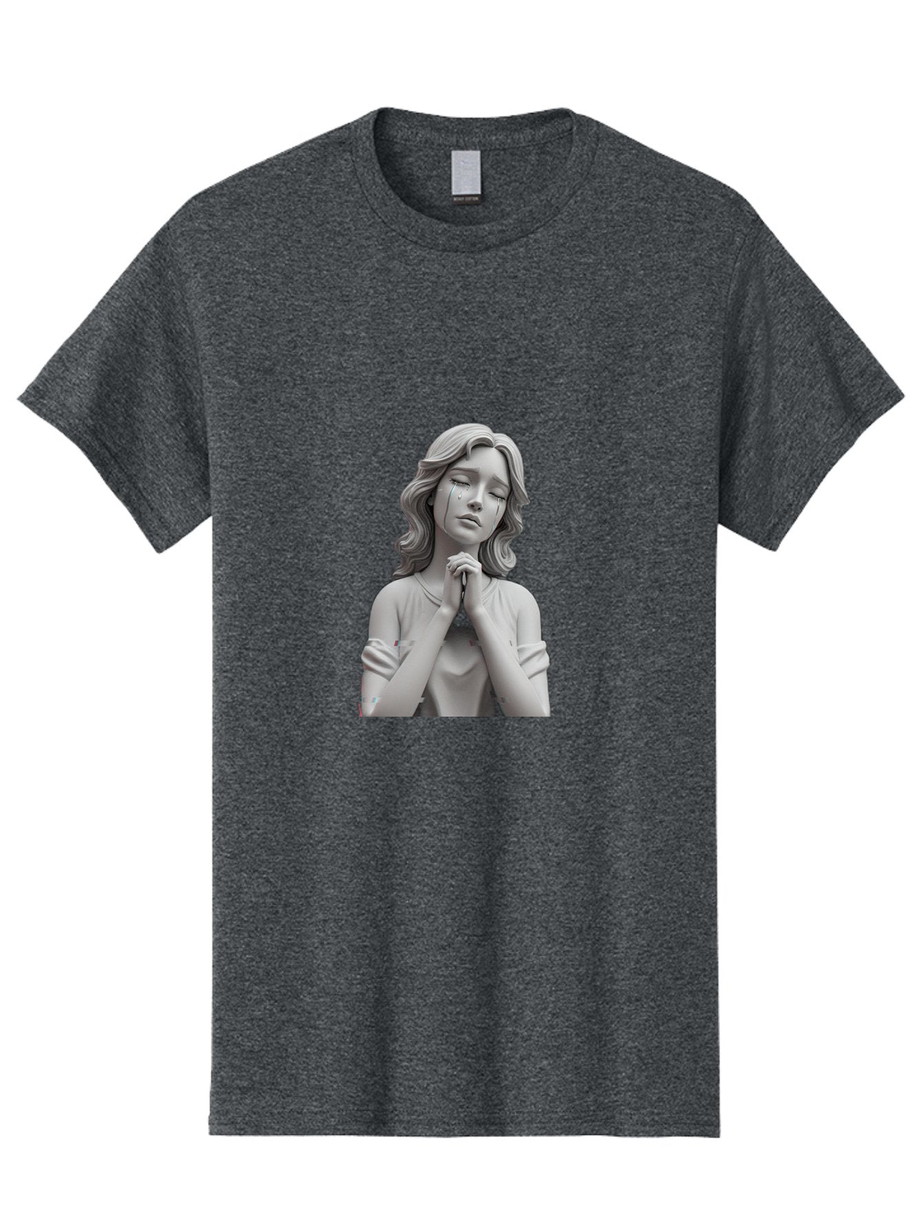 Crying-Lady-Statue Men'S Graphic Tee, 100% Cotton, Comfortable Casual Summer Wear, Machine Washable, Vintage Camera, Old Camera, Antique Camera, Black Camera, Classic Photography, Photography Equipment, Nostalgic Device, Film Camera, Bam160 15