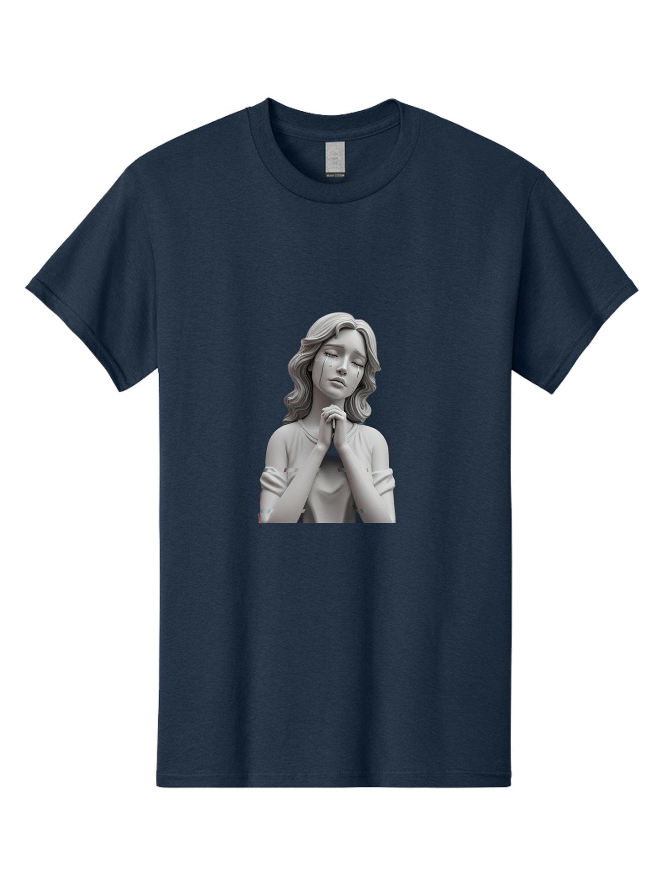 Crying-Lady-Statue Men'S Graphic Tee, 100% Cotton, Comfortable Casual Summer Wear, Machine Washable, Vintage Camera, Old Camera, Antique Camera, Black Camera, Classic Photography, Photography Equipment, Nostalgic Device, Film Camera, Bam160 6