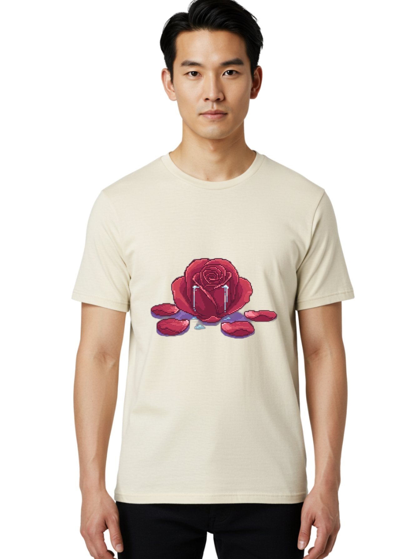 Crying-Rose Men'S Graphic Tee, 100% Cotton, Comfortable Casual Summer Wear, Machine Washable, Vintage Camera, Old Camera, Antique Camera, Black Camera, Classic Photography, Photography Equipment, Nostalgic Device, Film Camera, Camera Art Bam179 28