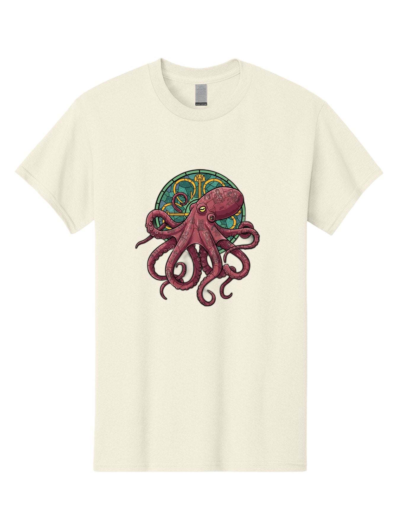 Cthulhu-Octopus Men'S Graphic Tee, 100% Cotton, Comfortable Casual Summer Wear, Machine Washable, Vintage Camera, Old Camera, Antique Camera, Black Camera, Classic Photography, Photography Equipment, Nostalgic Device, Film Camera, Camera Art Bam182 15