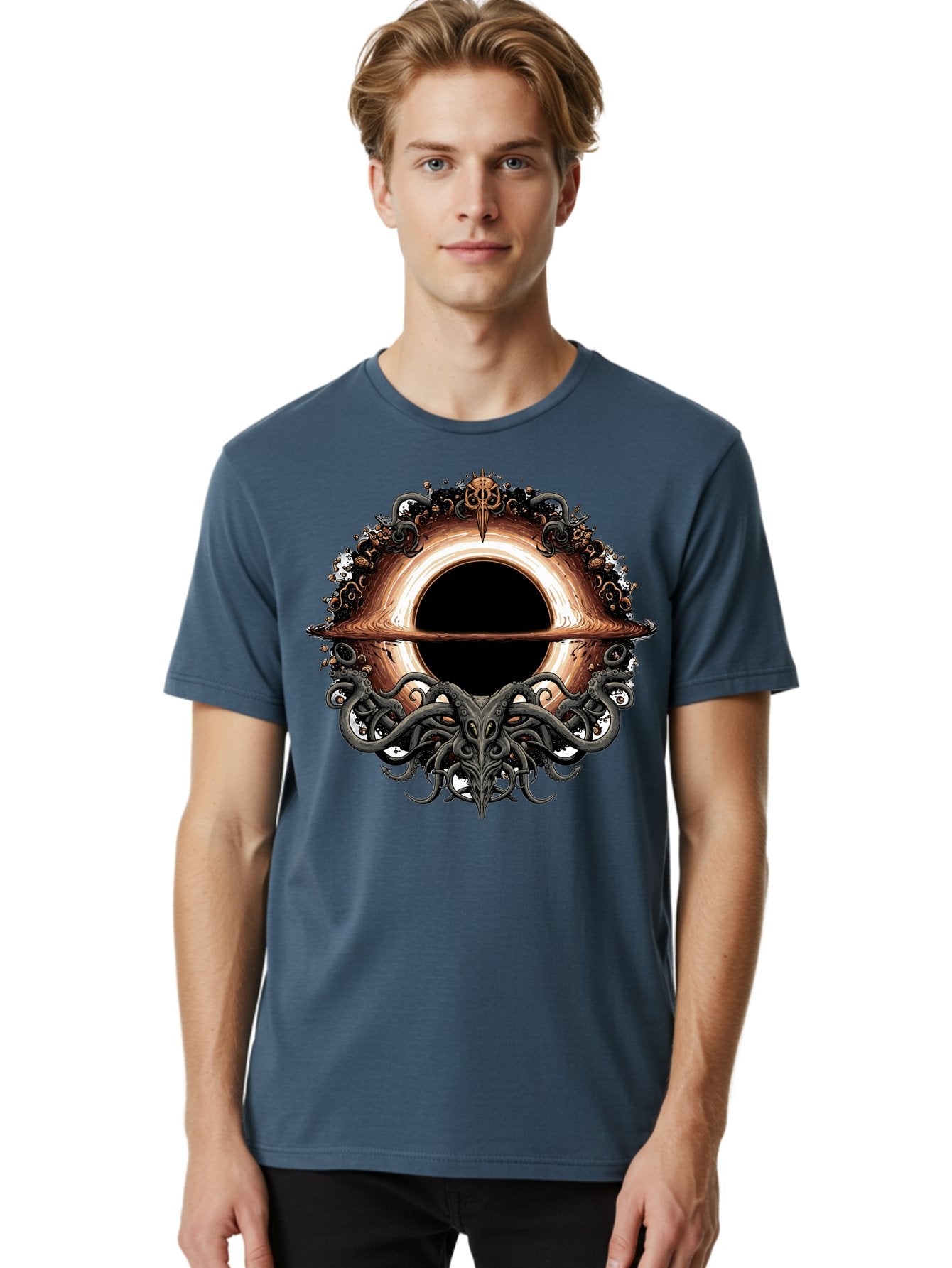 Cthulhu-Portal Men'S Graphic Tee, 100% Cotton, Comfortable Casual Summer Wear, Machine Washable, Vintage Camera, Old Camera, Antique Camera, Black Camera, Classic Photography, Photography Equipment, Nostalgic Device, Film Camera, Camera Art Bam183 23