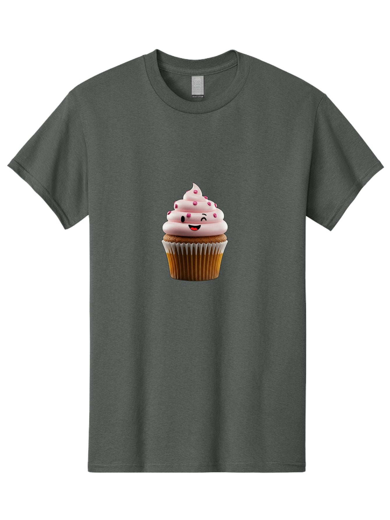 Cupcake-1 Men'S Graphic Tee, 100% Cotton, Comfortable Casual Summer Wear, Machine Washable, Vintage Camera, Old Camera, Antique Camera, Black Camera, Classic Photography, Photography Equipment, Nostalgic Device, Film Camera, Camera Art Bam186 9
