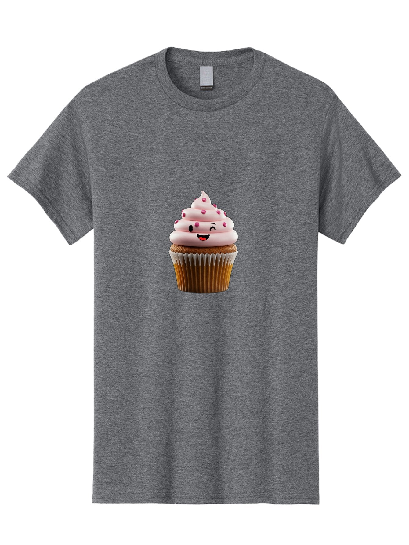 Cupcake-1 Men'S Graphic Tee, 100% Cotton, Comfortable Casual Summer Wear, Machine Washable, Vintage Camera, Old Camera, Antique Camera, Black Camera, Classic Photography, Photography Equipment, Nostalgic Device, Film Camera, Camera Art Bam186