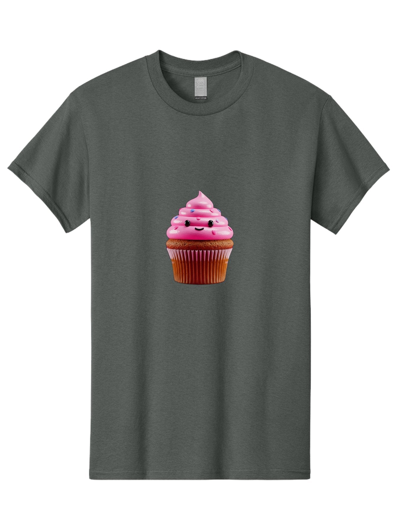 Cupcake-2 Men'S Graphic Tee, 100% Cotton, Comfortable Casual Summer Wear, Machine Washable, Vintage Camera, Old Camera, Antique Camera, Black Camera, Classic Photography, Photography Equipment, Nostalgic Device, Film Camera, Camera Art Bam187