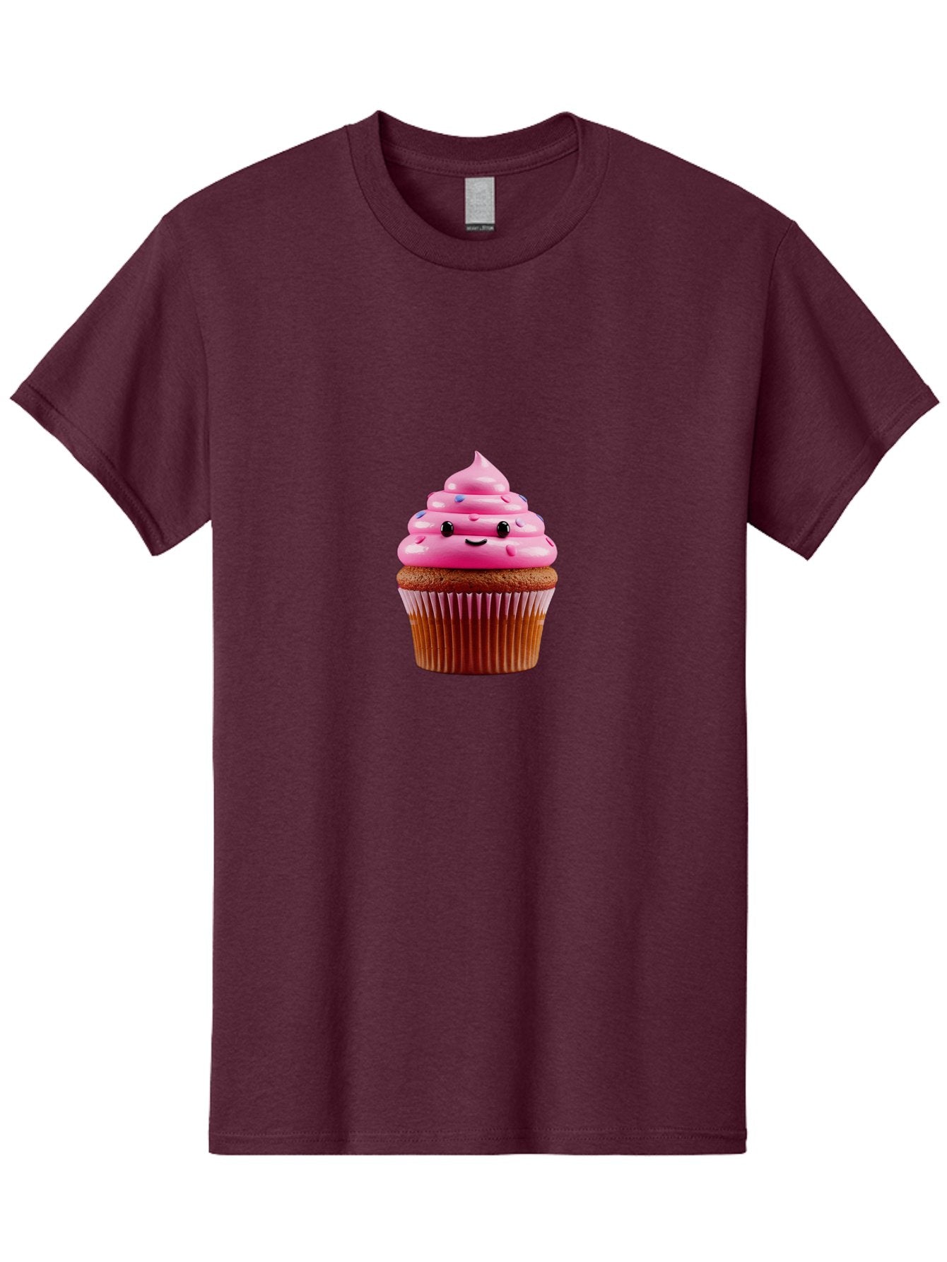 Cupcake-2 Men'S Graphic Tee, 100% Cotton, Comfortable Casual Summer Wear, Machine Washable, Vintage Camera, Old Camera, Antique Camera, Black Camera, Classic Photography, Photography Equipment, Nostalgic Device, Film Camera, Camera Art Bam187 4