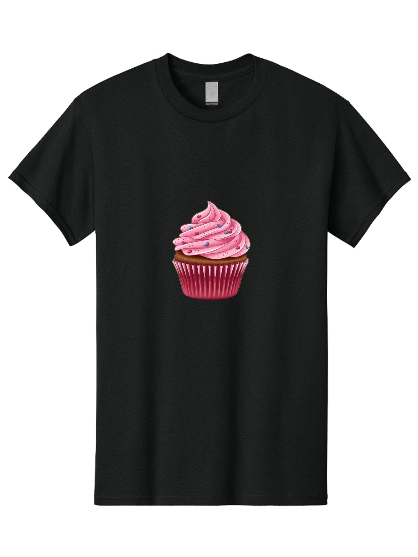 Cupcake-3 Men'S Graphic Tee, 100% Cotton, Comfortable Casual Summer Wear, Machine Washable, Vintage Camera, Old Camera, Antique Camera, Black Camera, Classic Photography, Photography Equipment, Nostalgic Device, Film Camera, Camera Art Bam188 7