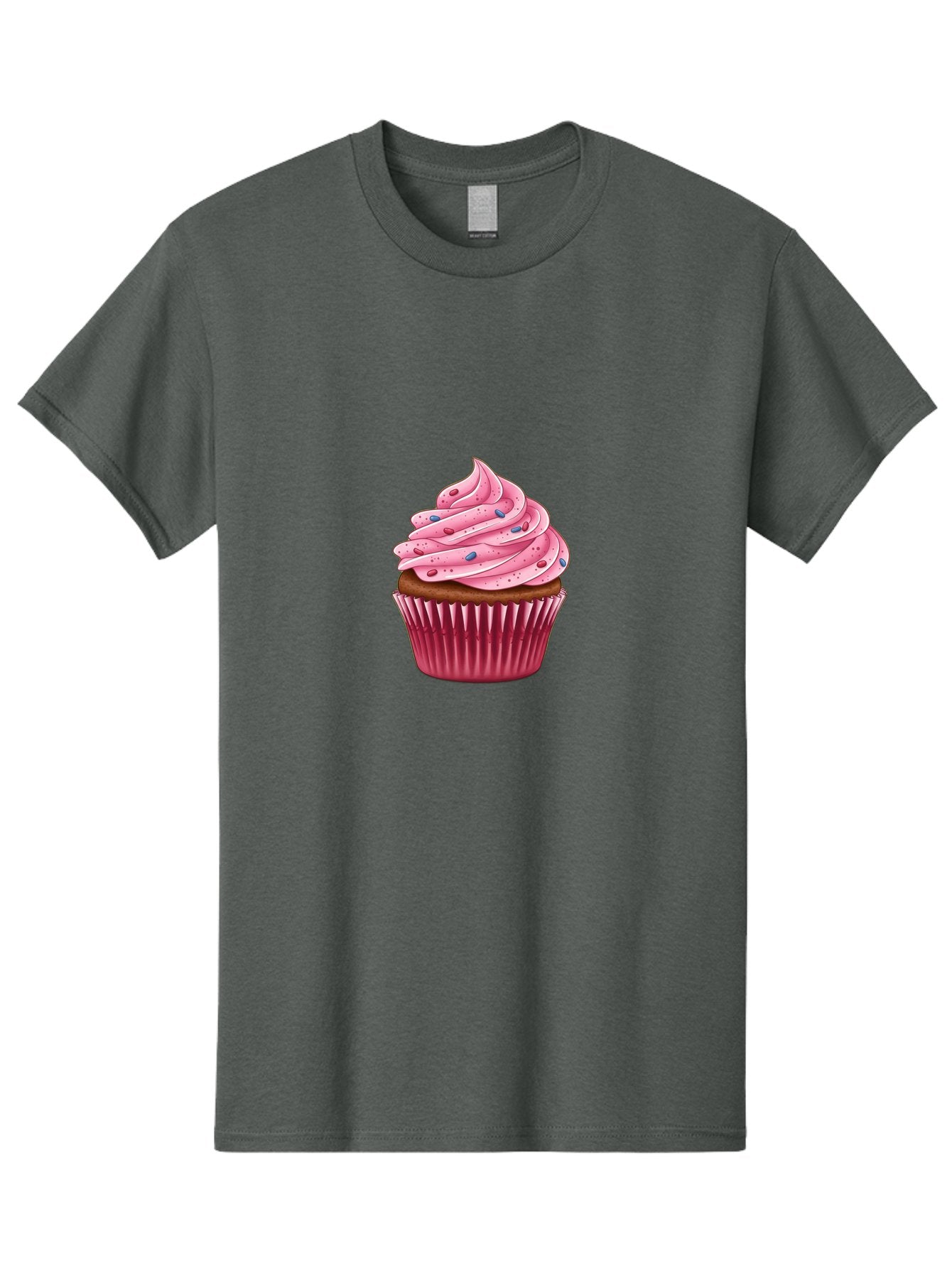 Cupcake-3 Men'S Graphic Tee, 100% Cotton, Comfortable Casual Summer Wear, Machine Washable, Vintage Camera, Old Camera, Antique Camera, Black Camera, Classic Photography, Photography Equipment, Nostalgic Device, Film Camera, Camera Art Bam188 8