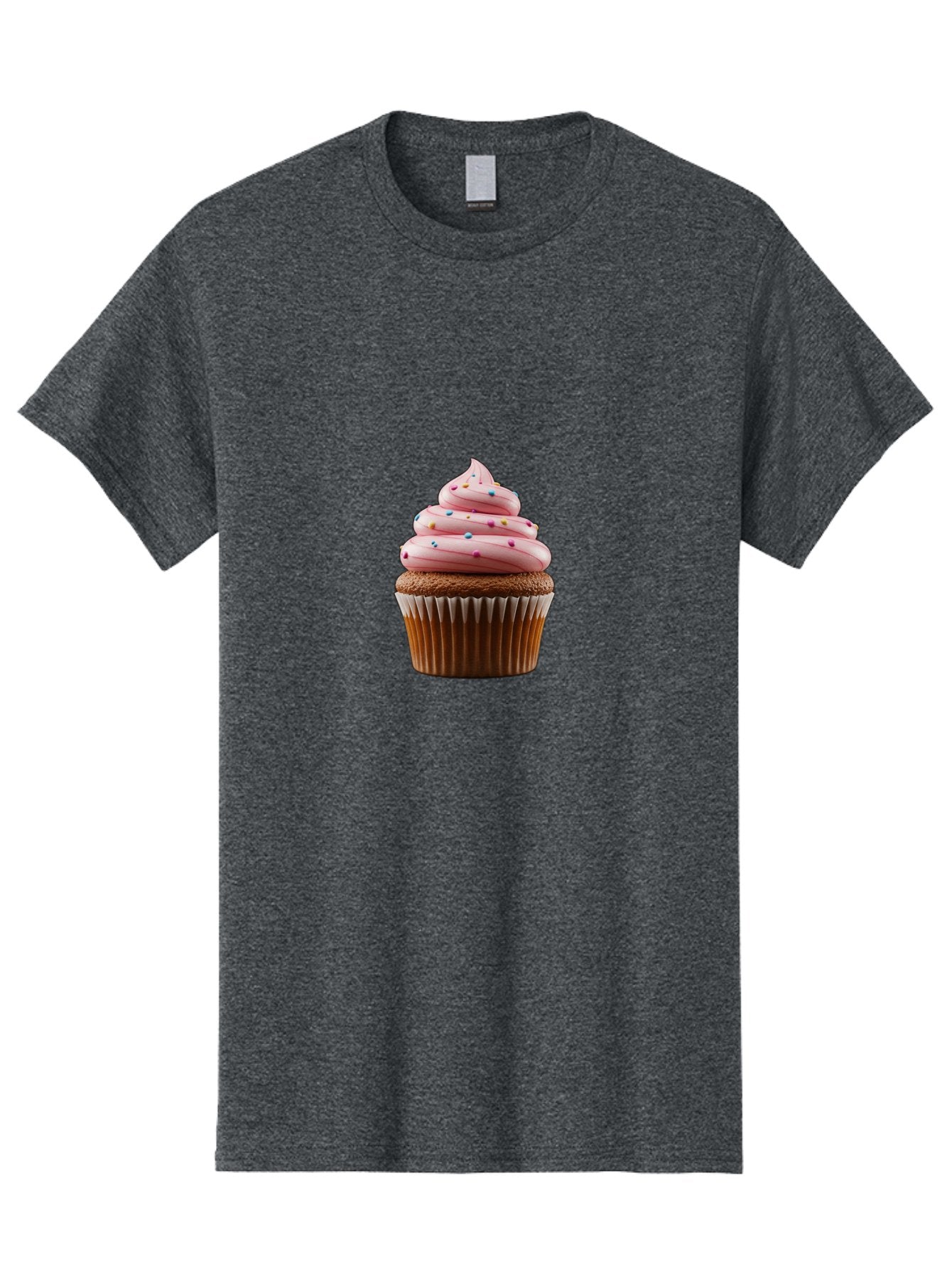 Cupcake-4 Men'S Graphic Tee, 100% Cotton, Comfortable Casual Summer Wear, Machine Washable, Vintage Camera, Old Camera, Antique Camera, Black Camera, Classic Photography, Photography Equipment, Nostalgic Device, Film Camera, Camera Art Bam189