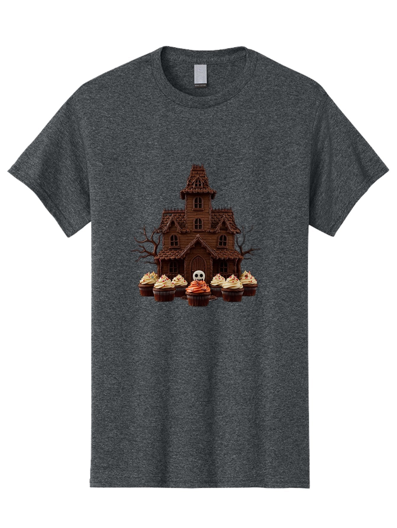 Cupcake-Haunted-House Men'S Graphic Tee, 100% Cotton, Comfortable Casual Summer Wear, Machine Washable, Vintage Camera, Old Camera, Antique Camera, Black Camera, Classic Photography, Photography Equipment, Nostalgic Device, Film Camera, Bam191 5