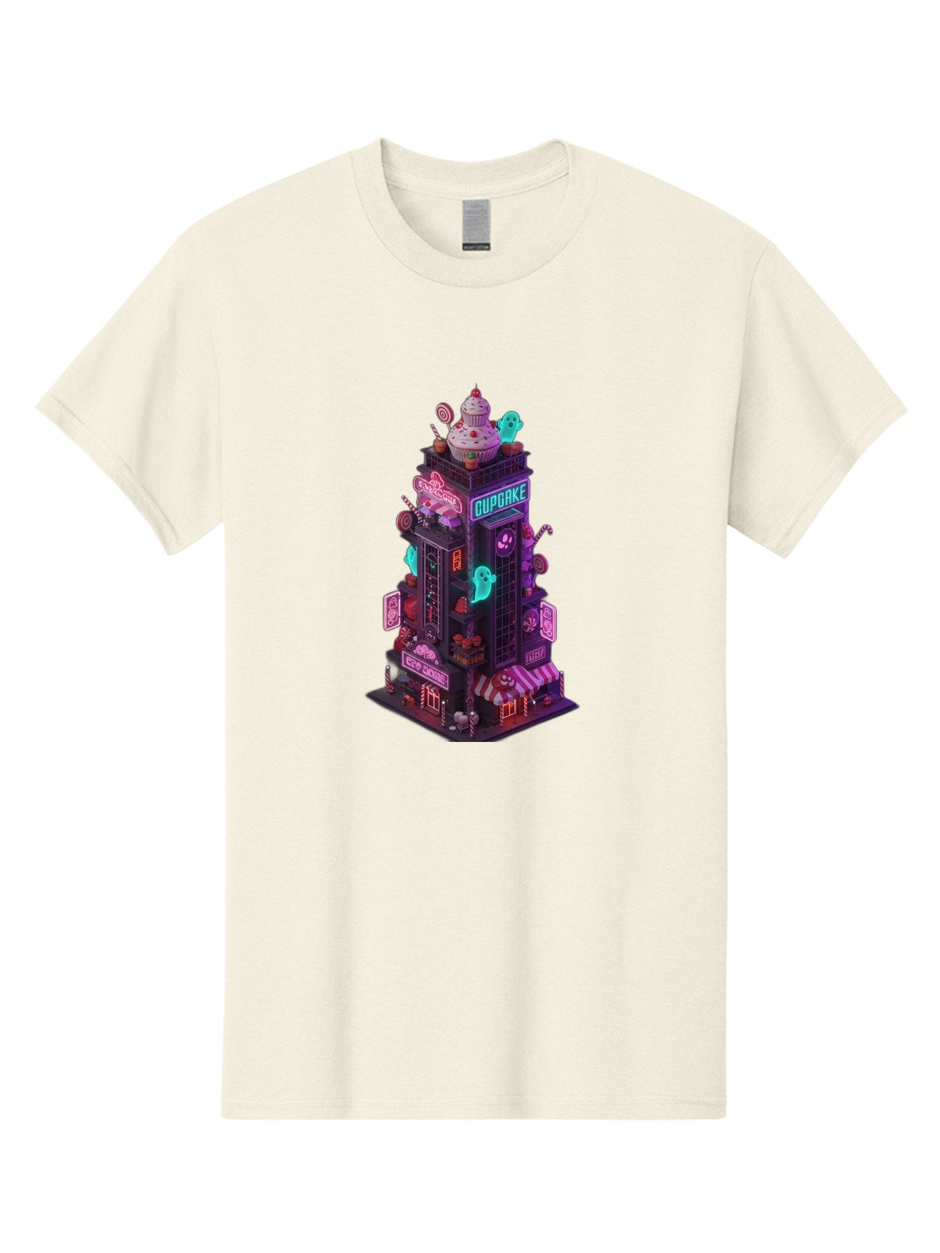 Cupcake-Tower-2 Men'S Graphic Tee, 100% Cotton, Comfortable Casual Summer Wear, Machine Washable, Vintage Camera, Old Camera, Antique Camera, Black Camera, Classic Photography, Photography Equipment, Nostalgic Device, Film Camera, Camera Art Bam194 9