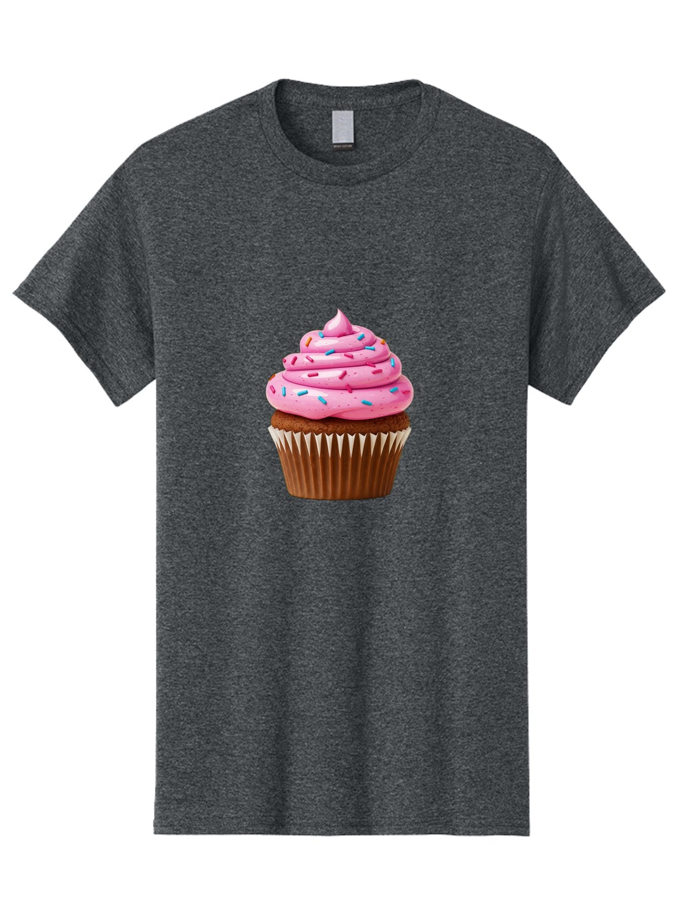 Cupcake-With-Pink-Frosting Men'S Graphic Tee, 100% Cotton, Comfortable Casual Summer Wear, Machine Washable, Vintage Camera, Old Camera, Antique Camera, Black Camera, Classic Photography, Photography Equipment, Nostalgic Device, Film Camera, Bam196 4