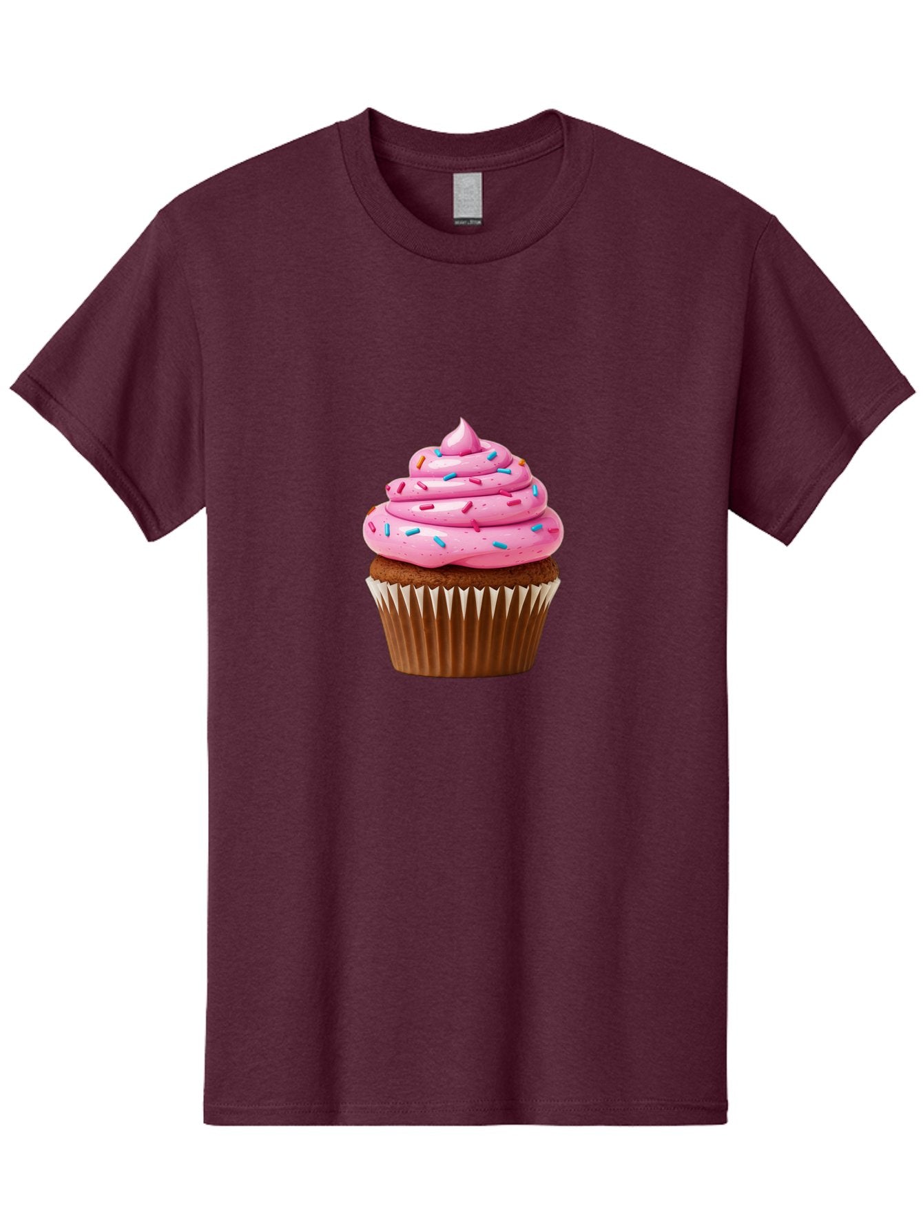 Cupcake-With-Pink-Frosting Men'S Graphic Tee, 100% Cotton, Comfortable Casual Summer Wear, Machine Washable, Vintage Camera, Old Camera, Antique Camera, Black Camera, Classic Photography, Photography Equipment, Nostalgic Device, Film Camera, Bam196 5