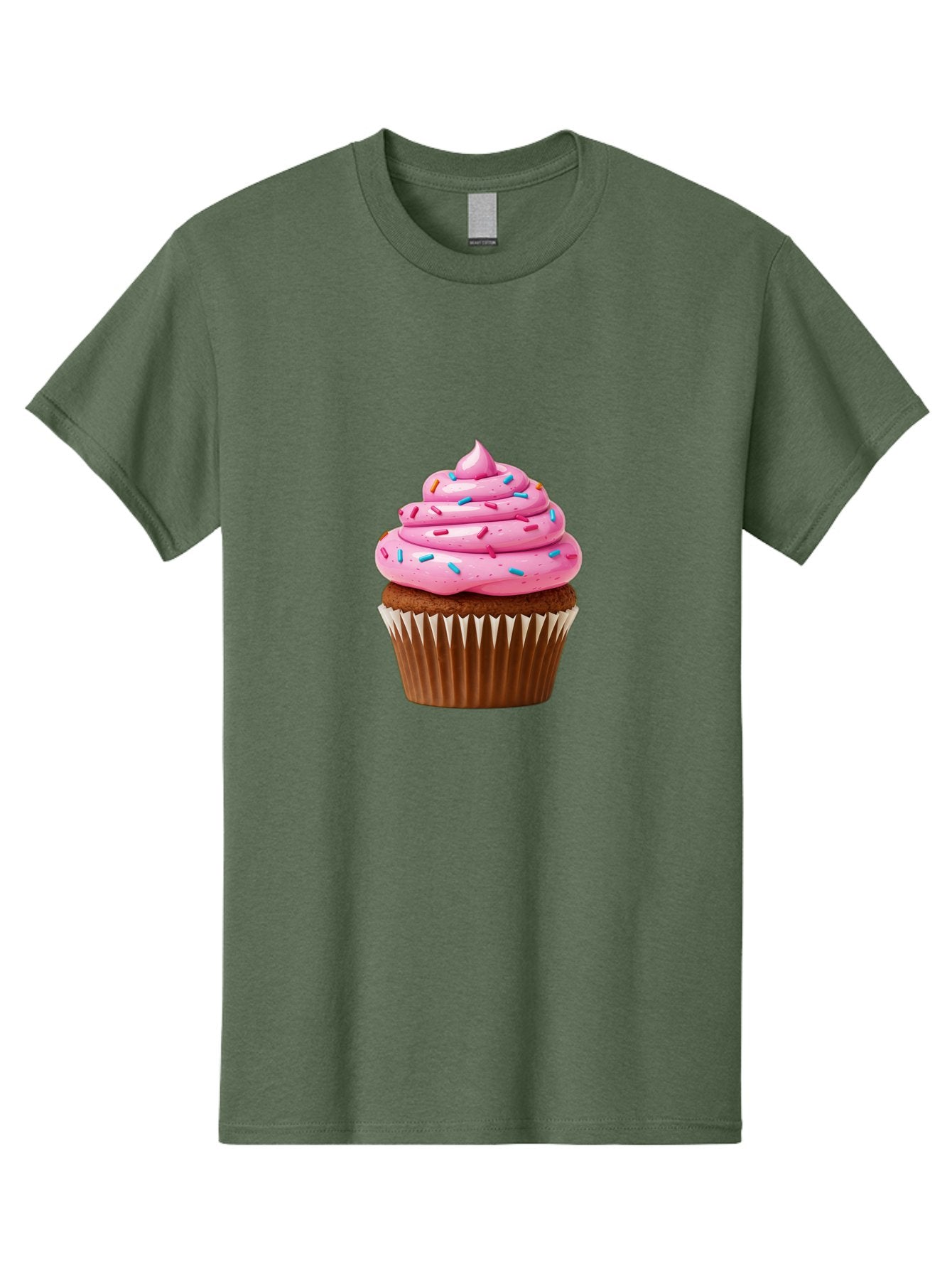 Cupcake-With-Pink-Frosting Men'S Graphic Tee, 100% Cotton, Comfortable Casual Summer Wear, Machine Washable, Vintage Camera, Old Camera, Antique Camera, Black Camera, Classic Photography, Photography Equipment, Nostalgic Device, Film Camera, Bam196