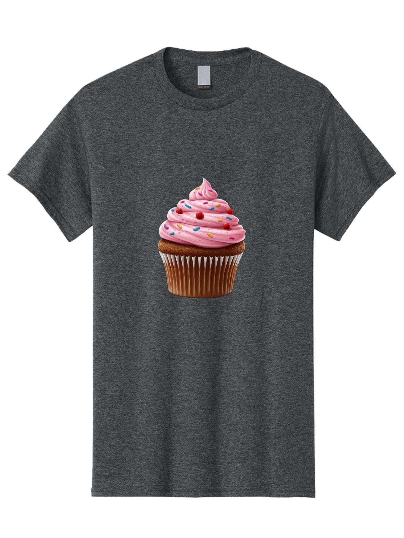 Cupcake-With-Sprinkles Men'S Graphic Tee, 100% Cotton, Comfortable Casual Summer Wear, Machine Washable, Vintage Camera, Old Camera, Antique Camera, Black Camera, Classic Photography, Photography Equipment, Nostalgic Device, Film Camera, Bam197 6