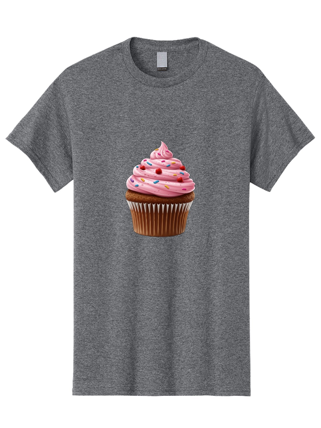 Cupcake-With-Sprinkles Men'S Graphic Tee, 100% Cotton, Comfortable Casual Summer Wear, Machine Washable, Vintage Camera, Old Camera, Antique Camera, Black Camera, Classic Photography, Photography Equipment, Nostalgic Device, Film Camera, Bam197 3