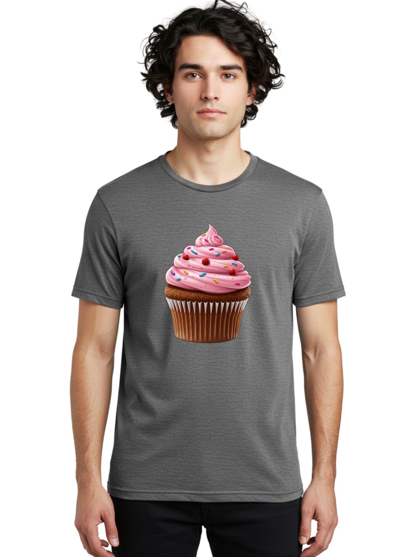 Cupcake-With-Sprinkles Men'S Graphic Tee, 100% Cotton, Comfortable Casual Summer Wear, Machine Washable, Vintage Camera, Old Camera, Antique Camera, Black Camera, Classic Photography, Photography Equipment, Nostalgic Device, Film Camera, Bam197 22