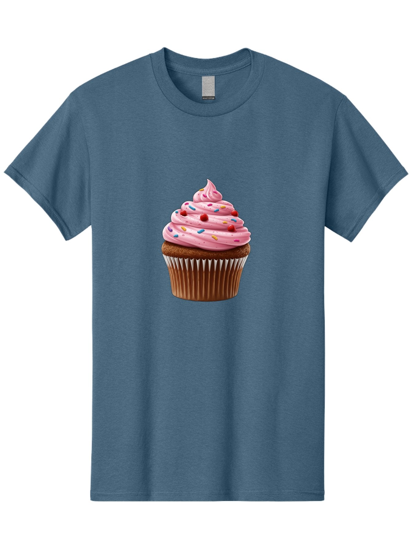 Cupcake-With-Sprinkles Men'S Graphic Tee, 100% Cotton, Comfortable Casual Summer Wear, Machine Washable, Vintage Camera, Old Camera, Antique Camera, Black Camera, Classic Photography, Photography Equipment, Nostalgic Device, Film Camera, Bam197