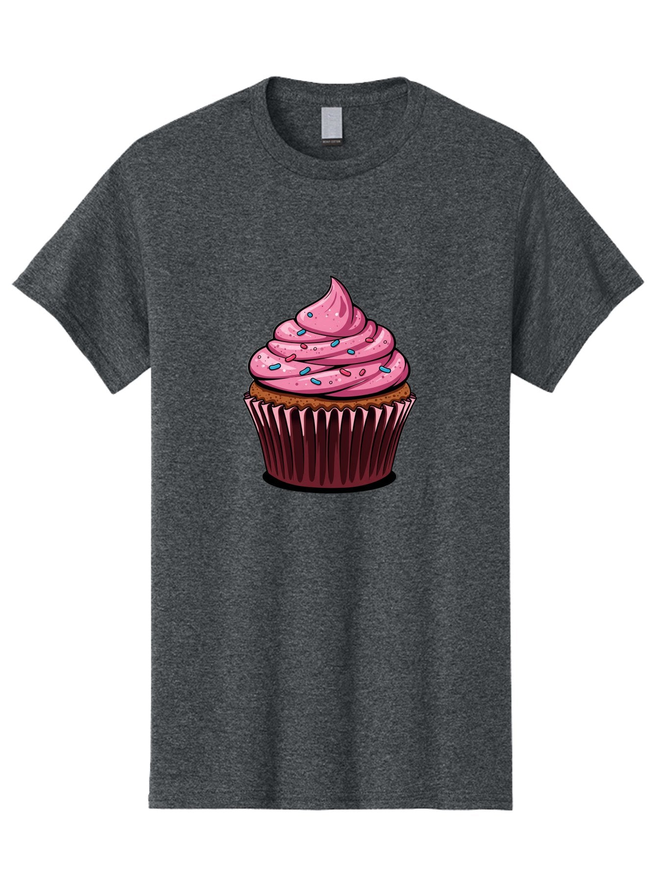 Cupcake Men'S Graphic Tee, 100% Cotton, Comfortable Casual Summer Wear, Machine Washable, Vintage Camera, Old Camera, Antique Camera, Black Camera, Classic Photography, Photography Equipment, Nostalgic Device, Film Camera, Camera Art Bam198 3