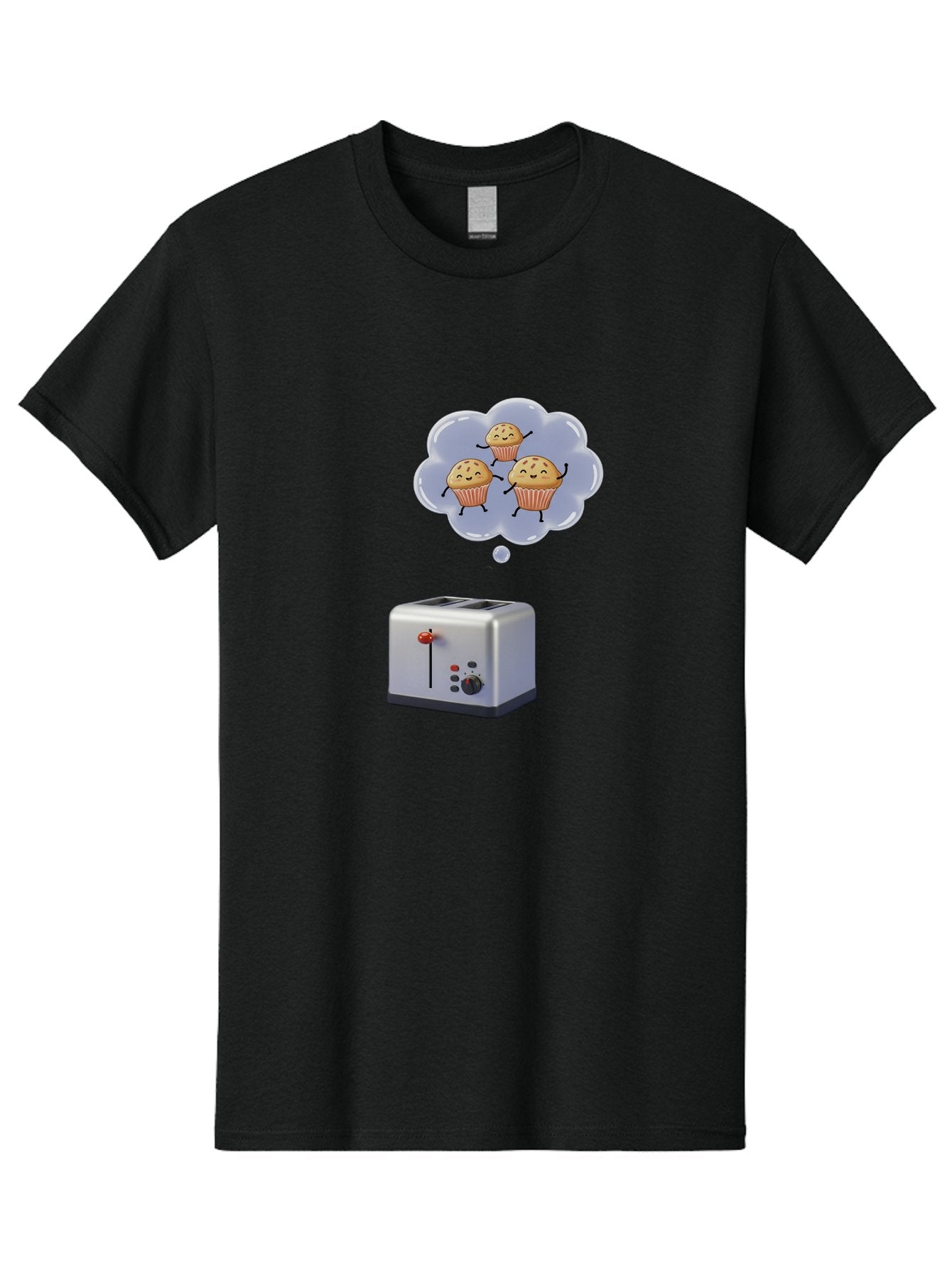 Cupcakes-Toaster Men'S Graphic Tee, 100% Cotton, Comfortable Casual Summer Wear, Machine Washable, Vintage Camera, Old Camera, Antique Camera, Black Camera, Classic Photography, Photography Equipment, Nostalgic Device, Film Camera, Camera Art Bam199 9