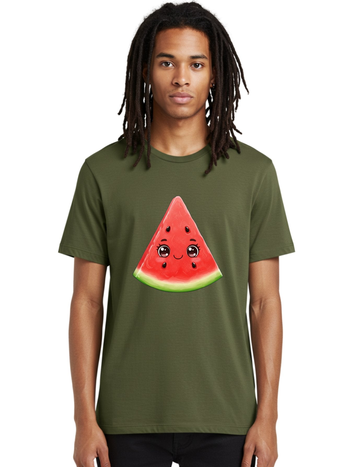 Cute-Watermelon-Slice Men'S Graphic Tee, 100% Cotton, Comfortable Casual Summer Wear, Machine Washable, Vintage Camera, Old Camera, Antique Camera, Black Camera, Classic Photography, Photography Equipment, Nostalgic Device, Film Camera, Bam205 21
