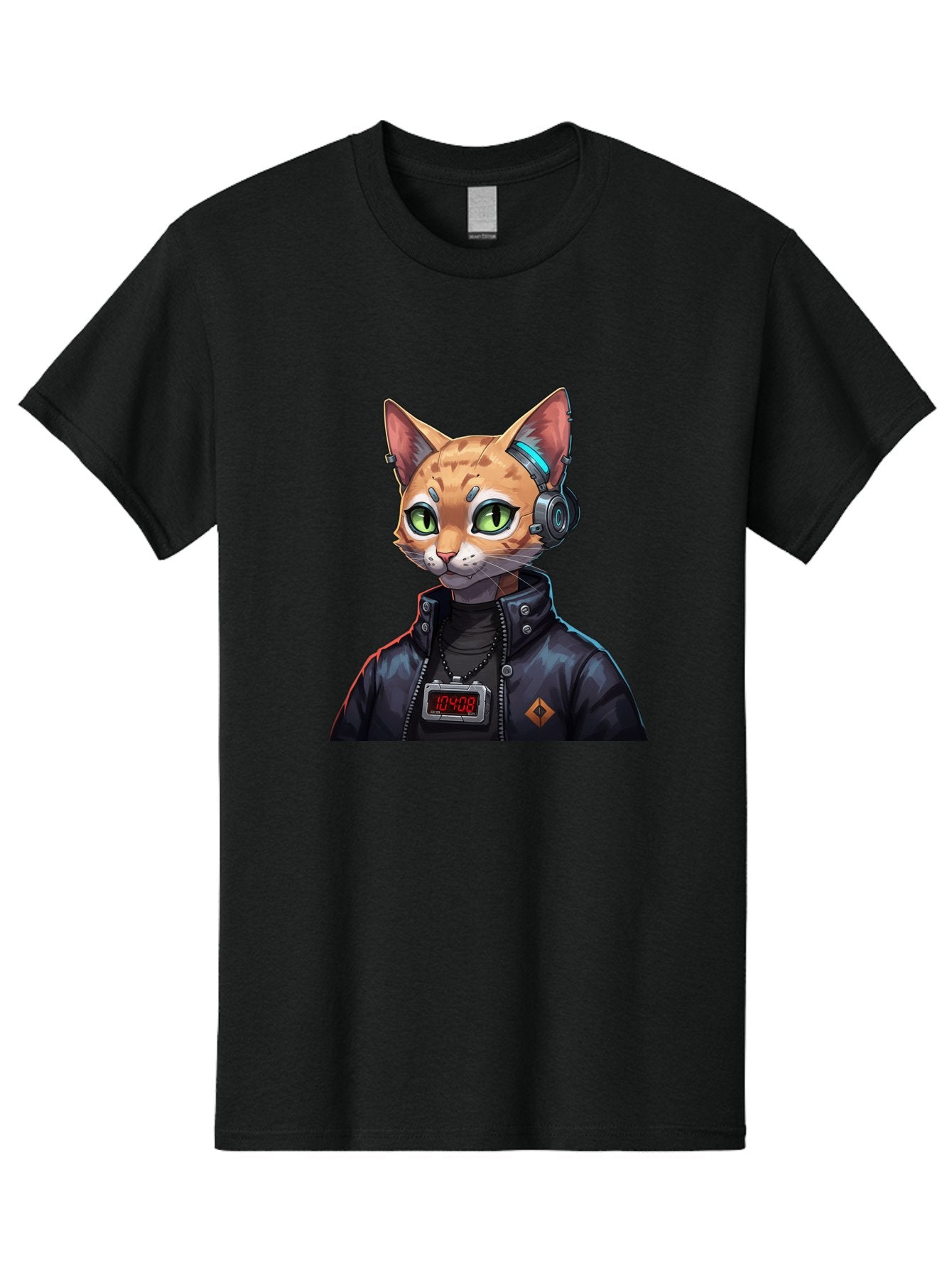 Cyber-Cat-10408 Men'S Graphic Tee, 100% Cotton, Comfortable Casual Summer Wear, Machine Washable, Vintage Camera, Old Camera, Antique Camera, Black Camera, Classic Photography, Photography Equipment, Nostalgic Device, Film Camera, Camera Art Bam206 5