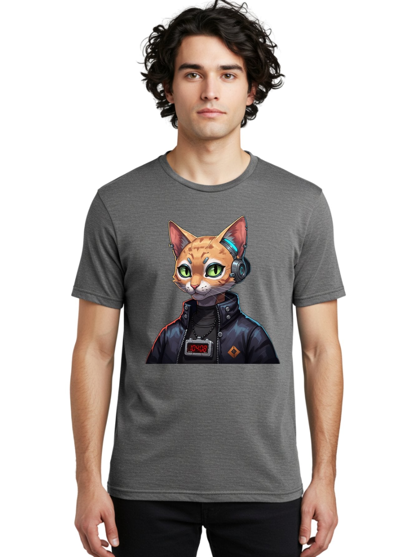 Cyber-Cat-10408 Men'S Graphic Tee, 100% Cotton, Comfortable Casual Summer Wear, Machine Washable, Vintage Camera, Old Camera, Antique Camera, Black Camera, Classic Photography, Photography Equipment, Nostalgic Device, Film Camera, Camera Art Bam206 17