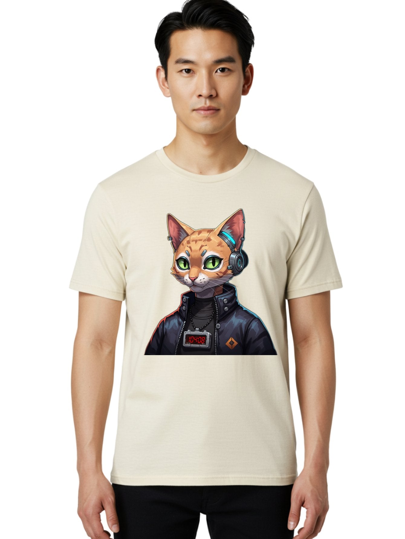Cyber-Cat-10408 Men'S Graphic Tee, 100% Cotton, Comfortable Casual Summer Wear, Machine Washable, Vintage Camera, Old Camera, Antique Camera, Black Camera, Classic Photography, Photography Equipment, Nostalgic Device, Film Camera, Camera Art Bam206 16