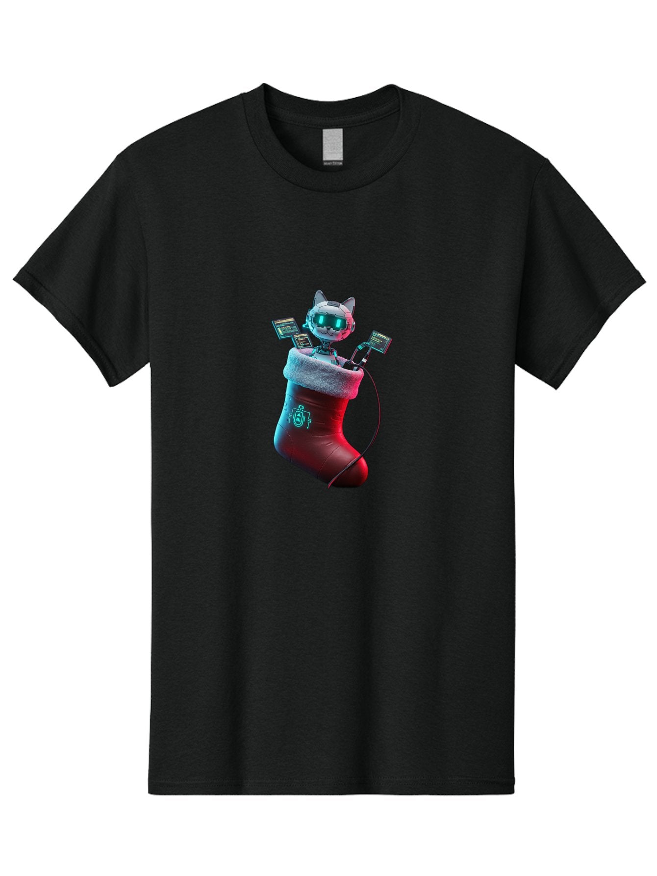 Cyber-Cat Men'S Graphic Tee, 100% Cotton, Comfortable Casual Summer Wear, Machine Washable, Vintage Camera, Old Camera, Antique Camera, Black Camera, Classic Photography, Photography Equipment, Nostalgic Device, Film Camera, Camera Art Bam207