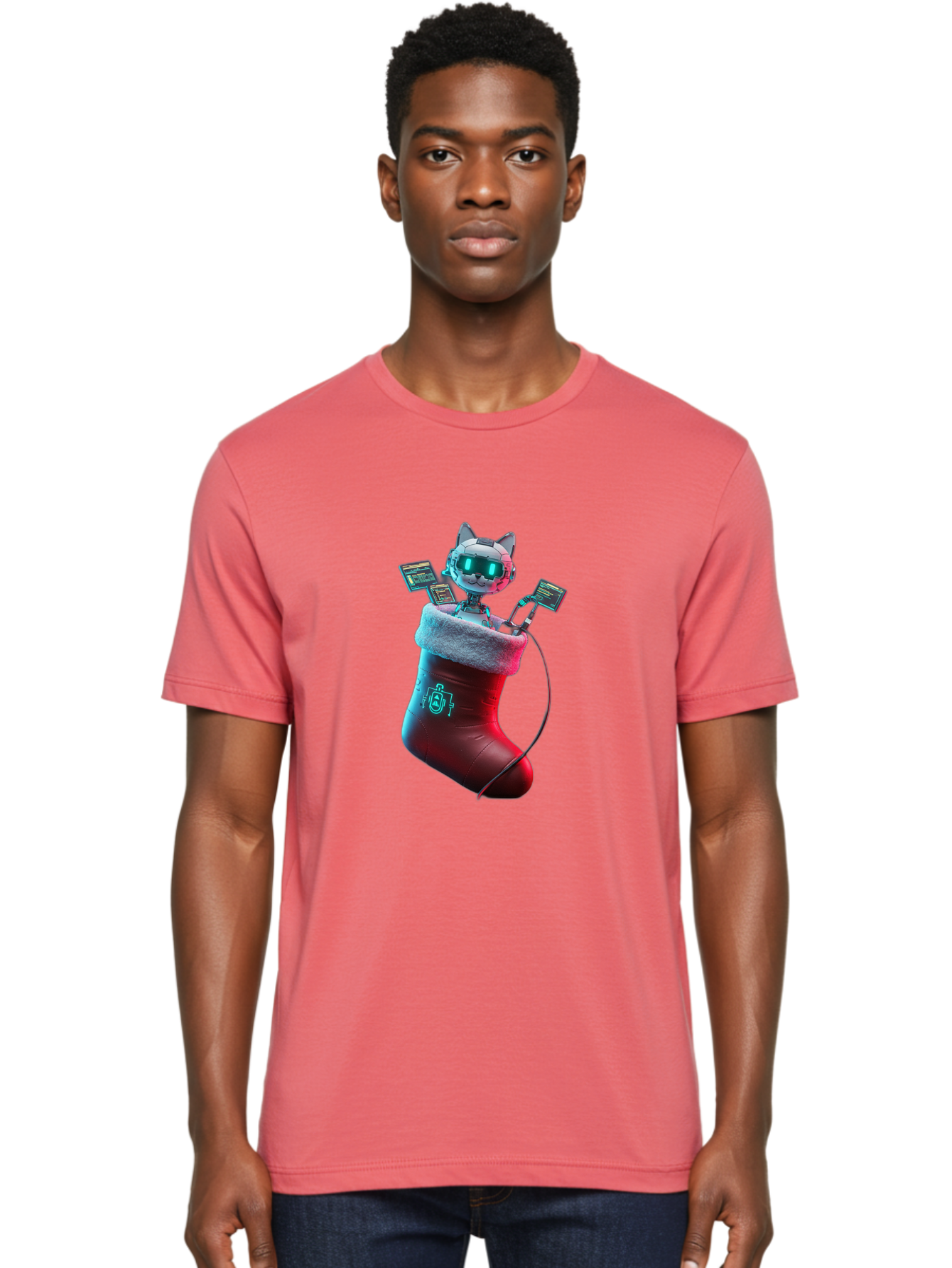 Cyber-Cat Men'S Graphic Tee, 100% Cotton, Comfortable Casual Summer Wear, Machine Washable, Vintage Camera, Old Camera, Antique Camera, Black Camera, Classic Photography, Photography Equipment, Nostalgic Device, Film Camera, Camera Art Bam207 30