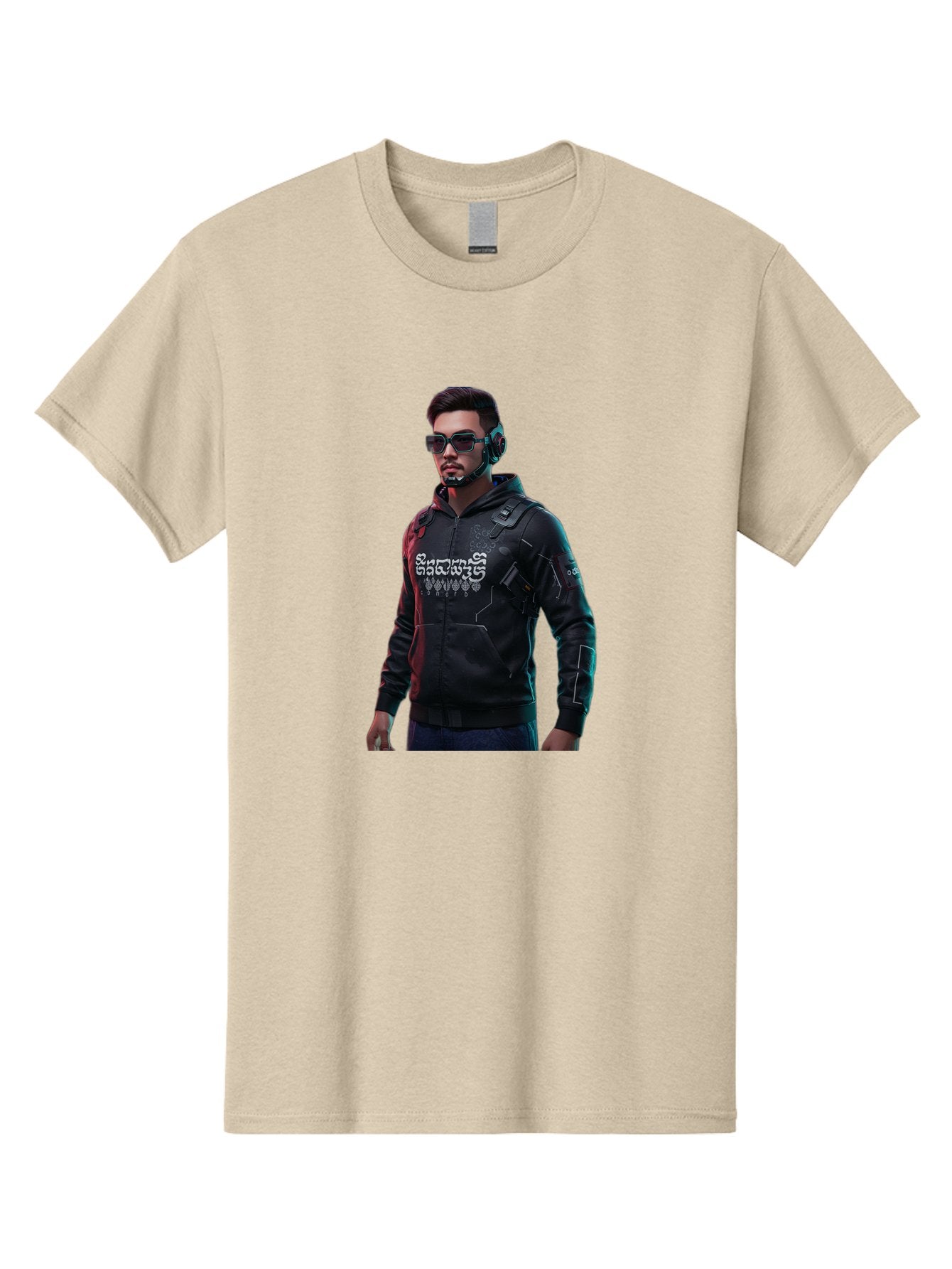 Cyberpunk-Character Men'S Graphic Tee, 100% Cotton, Comfortable Casual Summer Wear, Machine Washable, Vintage Camera, Old Camera, Antique Camera, Black Camera, Classic Photography, Photography Equipment, Nostalgic Device, Film Camera, Bam209 11