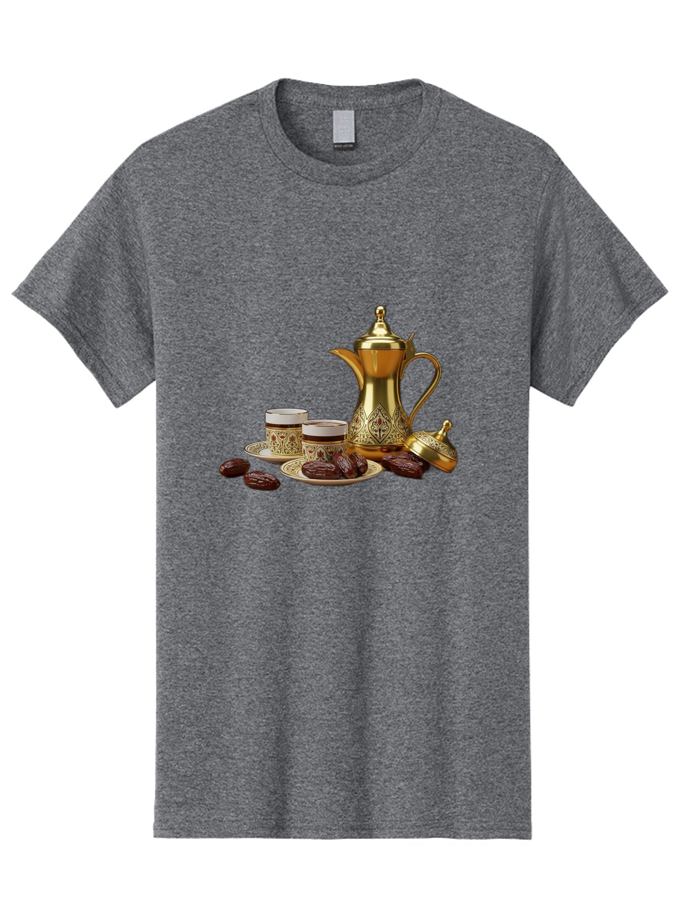 Dallah-Tea-Set Men'S Graphic Tee, 100% Cotton, Comfortable Casual Summer Wear, Machine Washable, Vintage Camera, Old Camera, Antique Camera, Black Camera, Classic Photography, Photography Equipment, Nostalgic Device, Film Camera, Camera Art Bam217