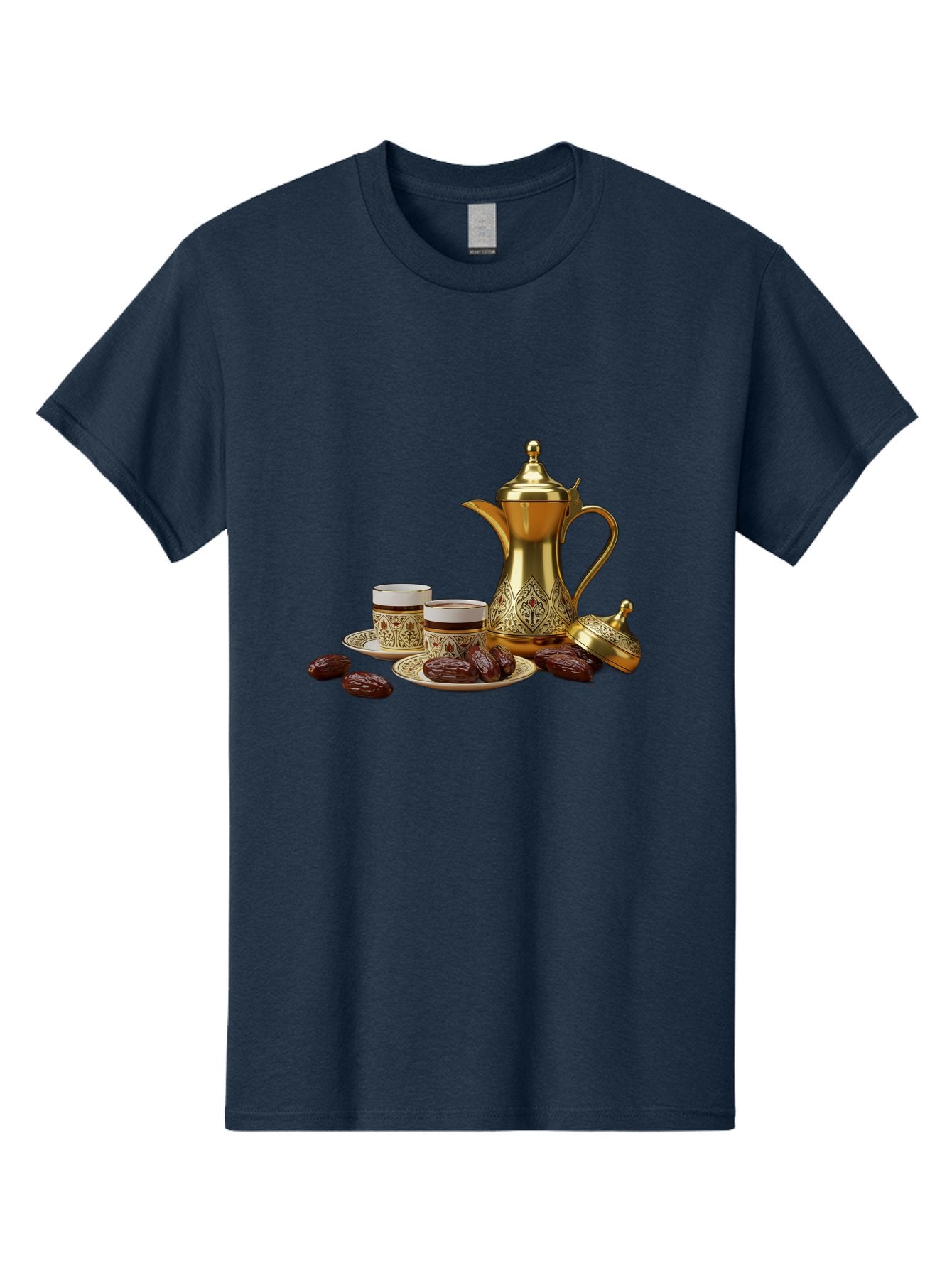 Dallah-Tea-Set Men'S Graphic Tee, 100% Cotton, Comfortable Casual Summer Wear, Machine Washable, Vintage Camera, Old Camera, Antique Camera, Black Camera, Classic Photography, Photography Equipment, Nostalgic Device, Film Camera, Camera Art Bam217 13