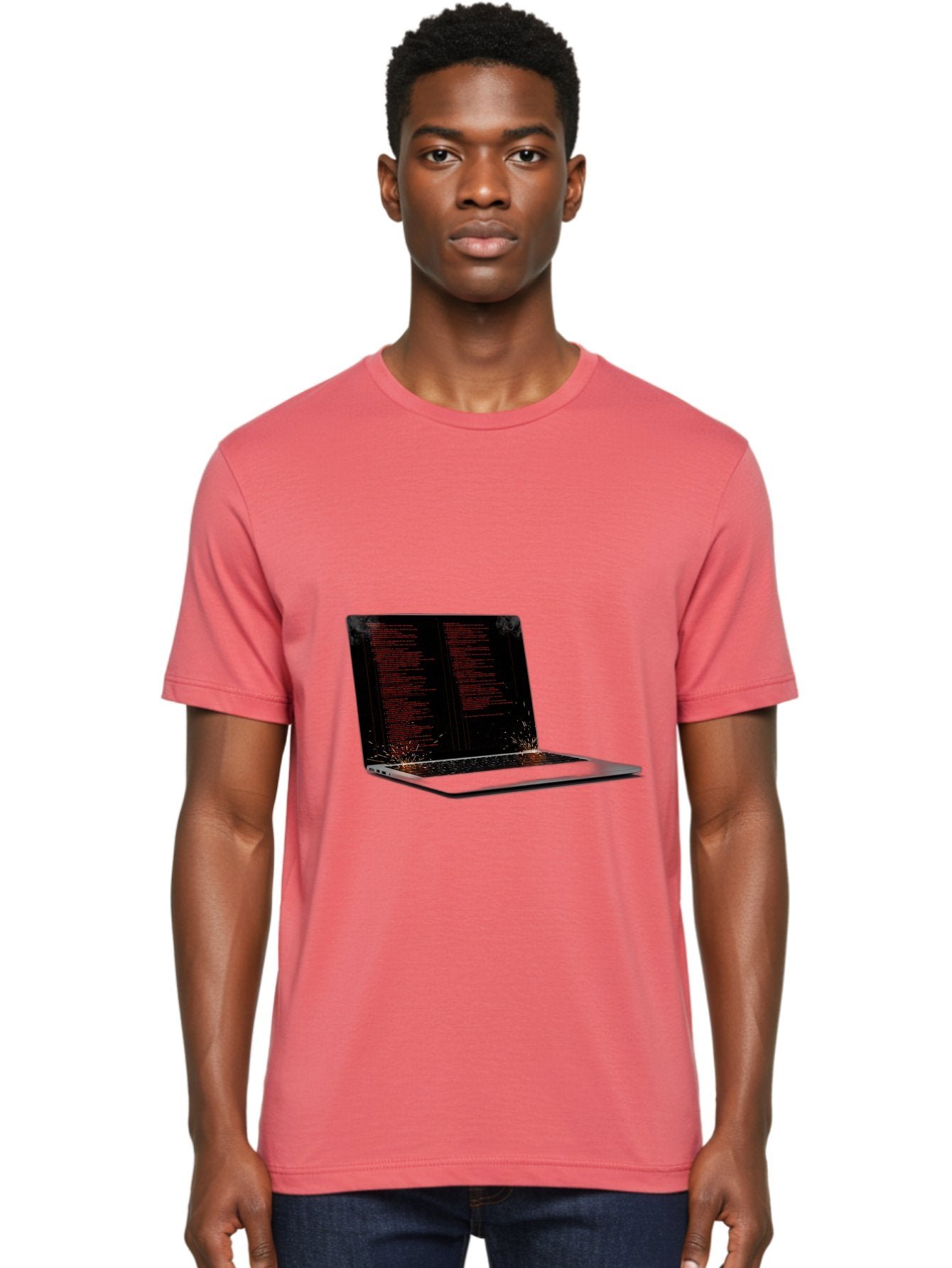 Damaged-Laptop Men'S Graphic Tee, 100% Cotton, Comfortable Casual Summer Wear, Machine Washable, Vintage Camera, Old Camera, Antique Camera, Black Camera, Classic Photography, Photography Equipment, Nostalgic Device, Film Camera, Camera Art Bam219 26