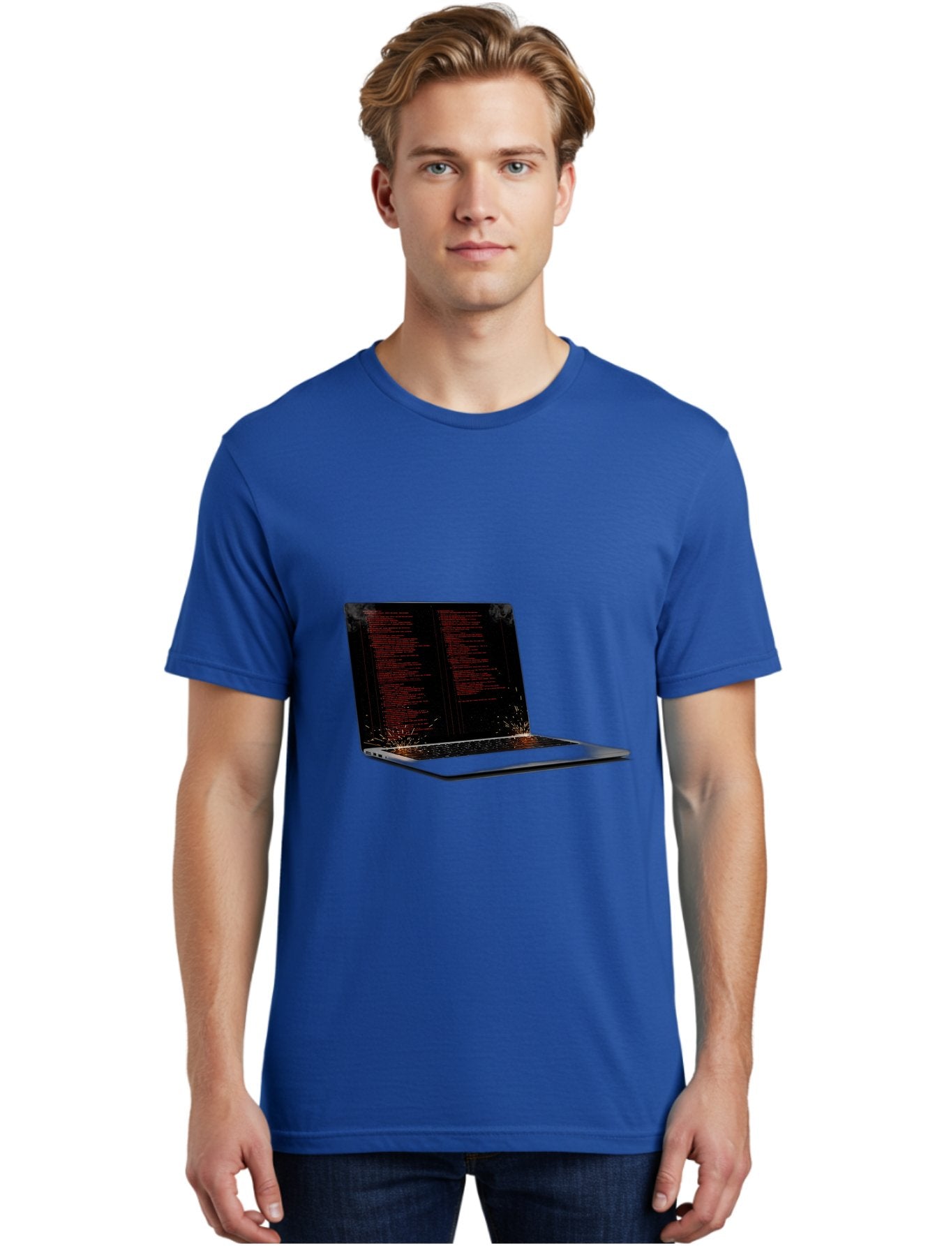 Damaged-Laptop Men'S Graphic Tee, 100% Cotton, Comfortable Casual Summer Wear, Machine Washable, Vintage Camera, Old Camera, Antique Camera, Black Camera, Classic Photography, Photography Equipment, Nostalgic Device, Film Camera, Camera Art Bam219 18