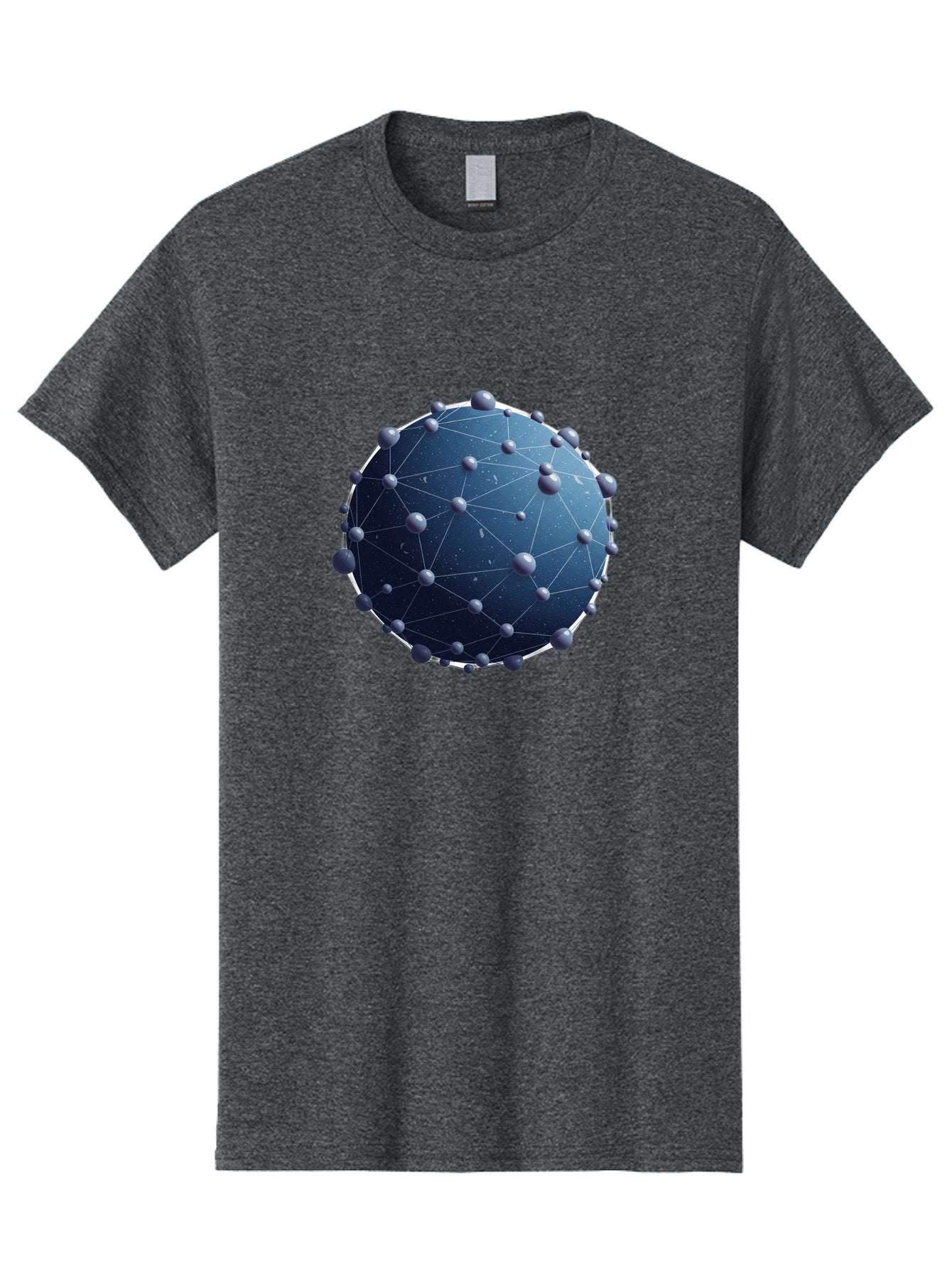 Dark-Blue-Sphere-With-Nodules Men'S Graphic Tee, 100% Cotton, Comfortable Casual Summer Wear, Machine Washable, Vintage Camera, Old Camera, Antique Camera, Black Camera, Classic Photography, Photography Equipment, Nostalgic Device, Bam224