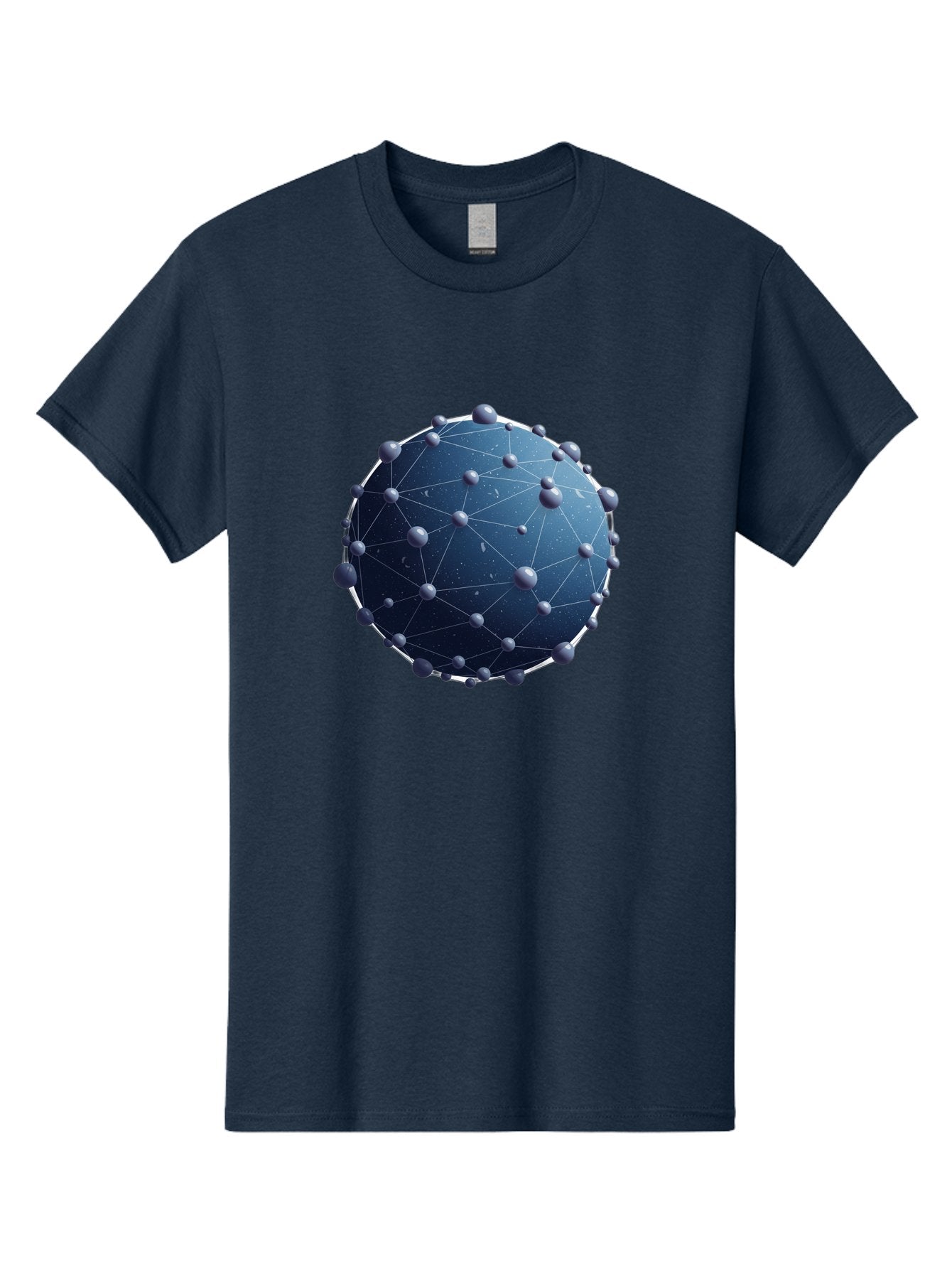 Dark-Blue-Sphere-With-Nodules Men'S Graphic Tee, 100% Cotton, Comfortable Casual Summer Wear, Machine Washable, Vintage Camera, Old Camera, Antique Camera, Black Camera, Classic Photography, Photography Equipment, Nostalgic Device, Bam224 8