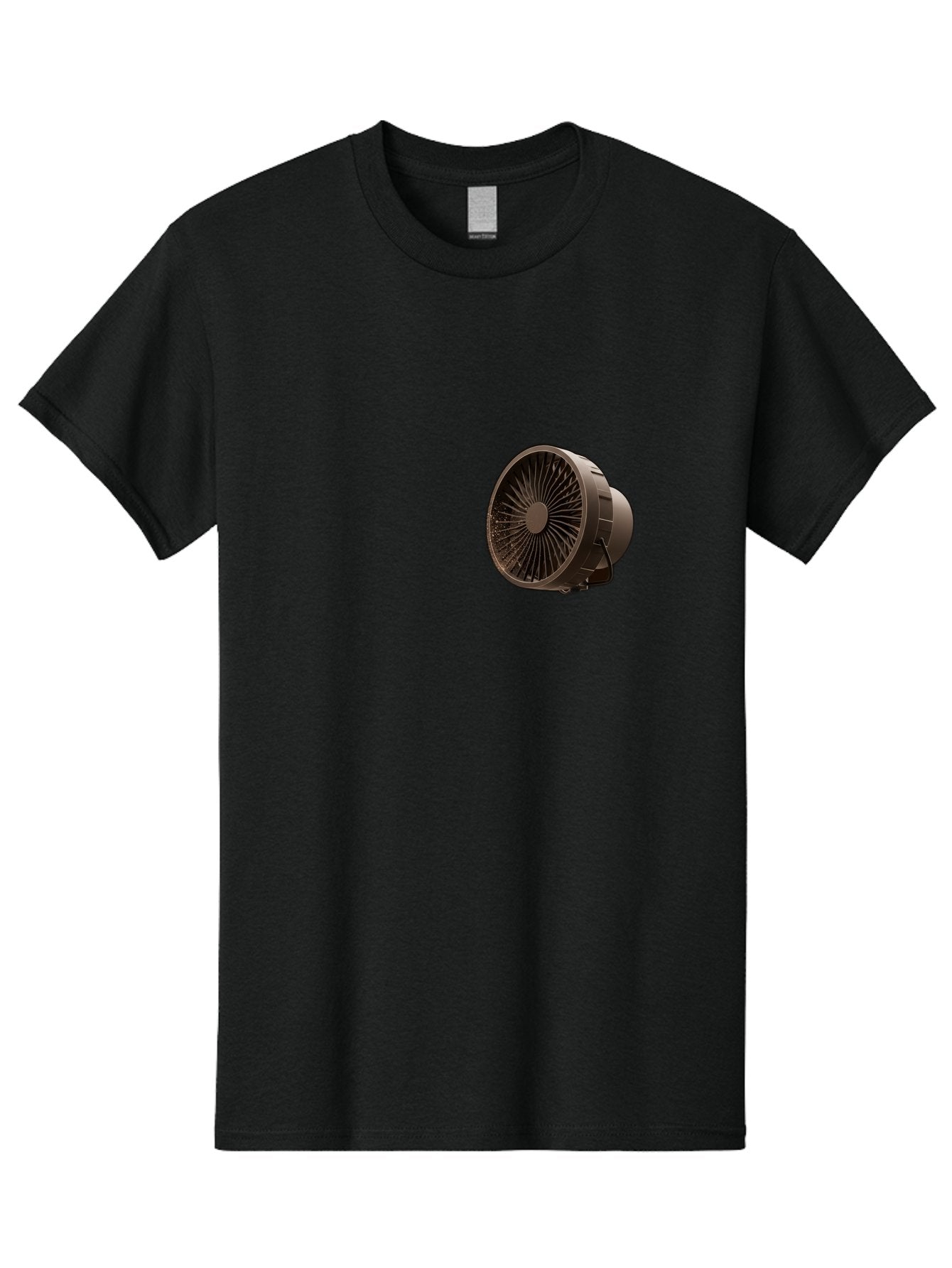Dark-Brown-Box-Fan Men'S Graphic Tee, 100% Cotton, Comfortable Casual Summer Wear, Machine Washable, Vintage Camera, Old Camera, Antique Camera, Black Camera, Classic Photography, Photography Equipment, Nostalgic Device, Film Camera, Bam225 4