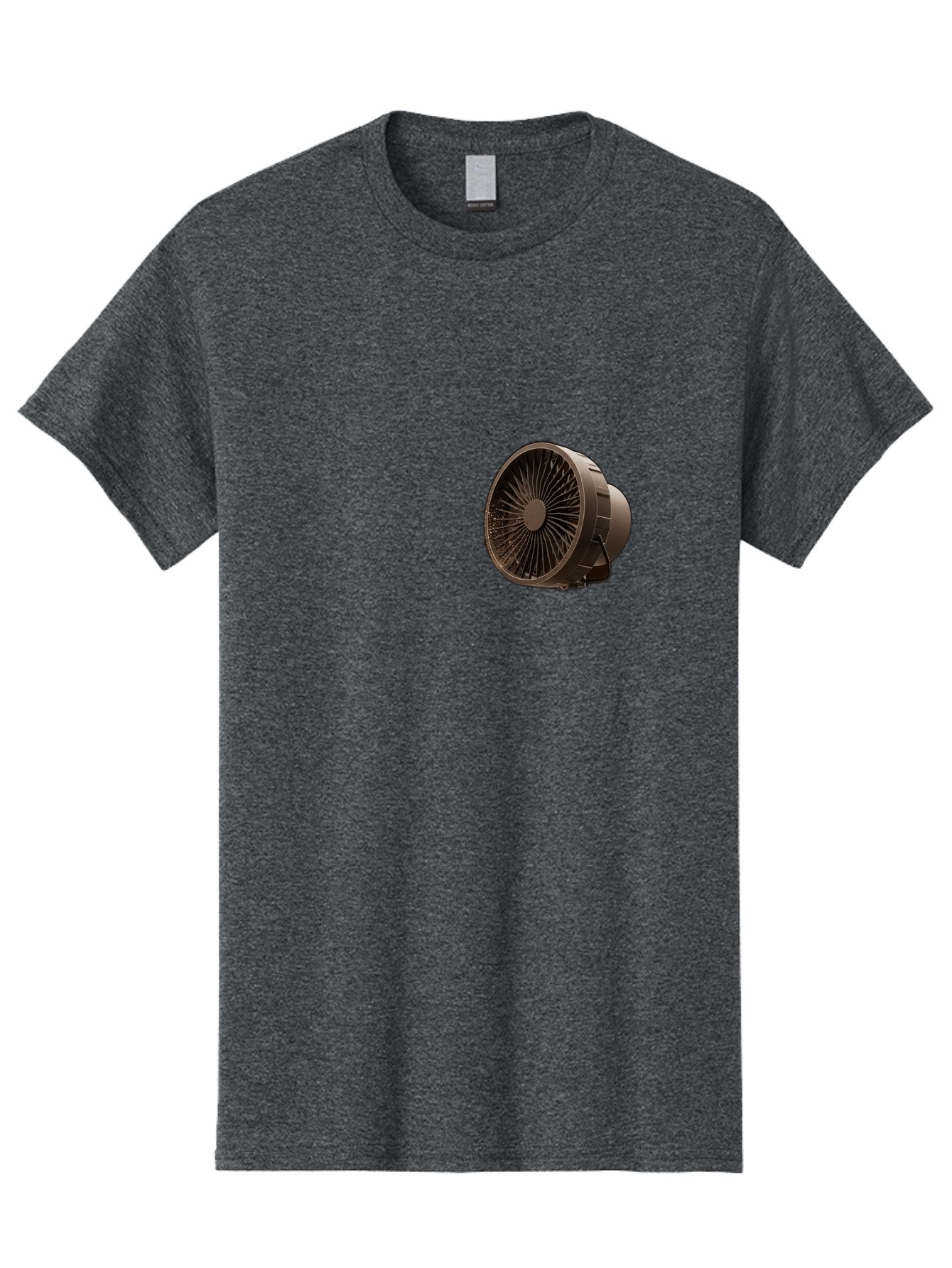 Dark-Brown-Box-Fan Men'S Graphic Tee, 100% Cotton, Comfortable Casual Summer Wear, Machine Washable, Vintage Camera, Old Camera, Antique Camera, Black Camera, Classic Photography, Photography Equipment, Nostalgic Device, Film Camera, Bam225 9