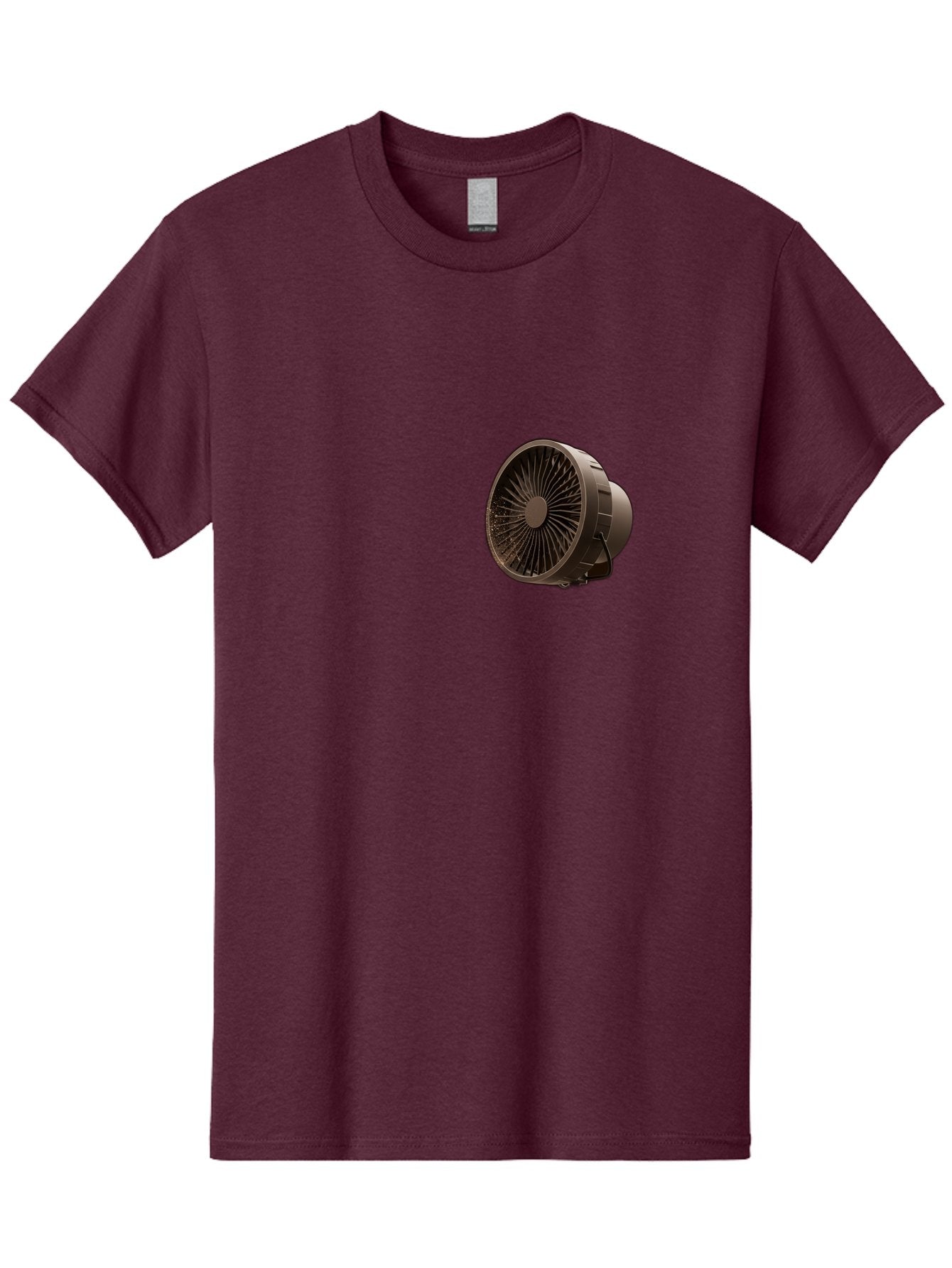 Dark-Brown-Box-Fan Men'S Graphic Tee, 100% Cotton, Comfortable Casual Summer Wear, Machine Washable, Vintage Camera, Old Camera, Antique Camera, Black Camera, Classic Photography, Photography Equipment, Nostalgic Device, Film Camera, Bam225 12