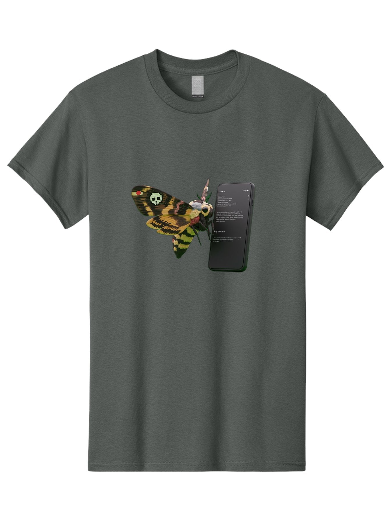 Death-S-Head-Hawkmoth-1 Men'S Graphic Tee, 100% Cotton, Comfortable Casual Summer Wear, Machine Washable, Vintage Camera, Old Camera, Antique Camera, Black Camera, Classic Photography, Photography Equipment, Nostalgic Device, Film Camera, Bam232 10