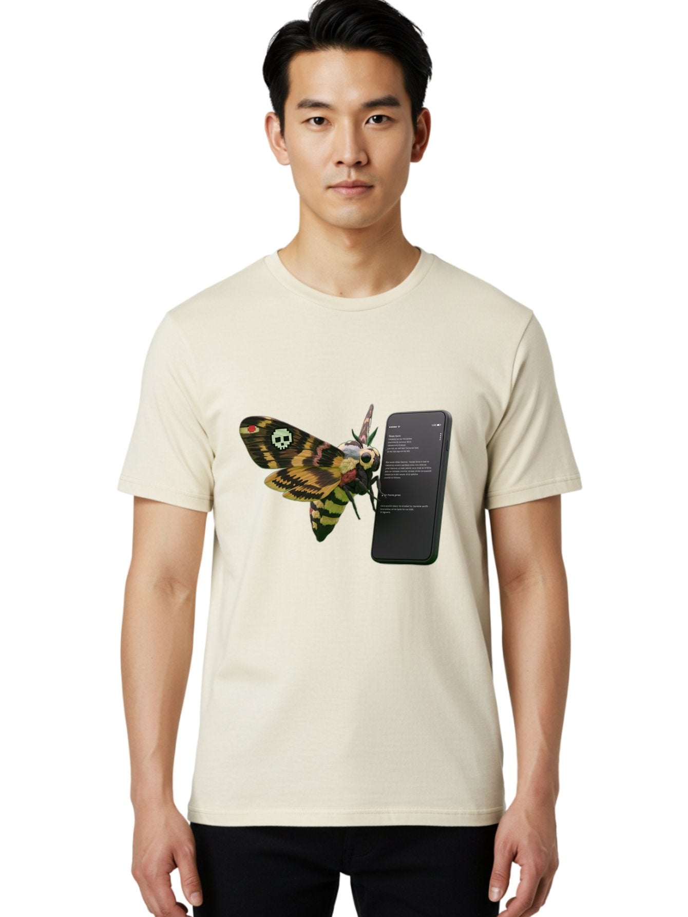 Death-S-Head-Hawkmoth-1 Men'S Graphic Tee, 100% Cotton, Comfortable Casual Summer Wear, Machine Washable, Vintage Camera, Old Camera, Antique Camera, Black Camera, Classic Photography, Photography Equipment, Nostalgic Device, Film Camera, Bam232 27