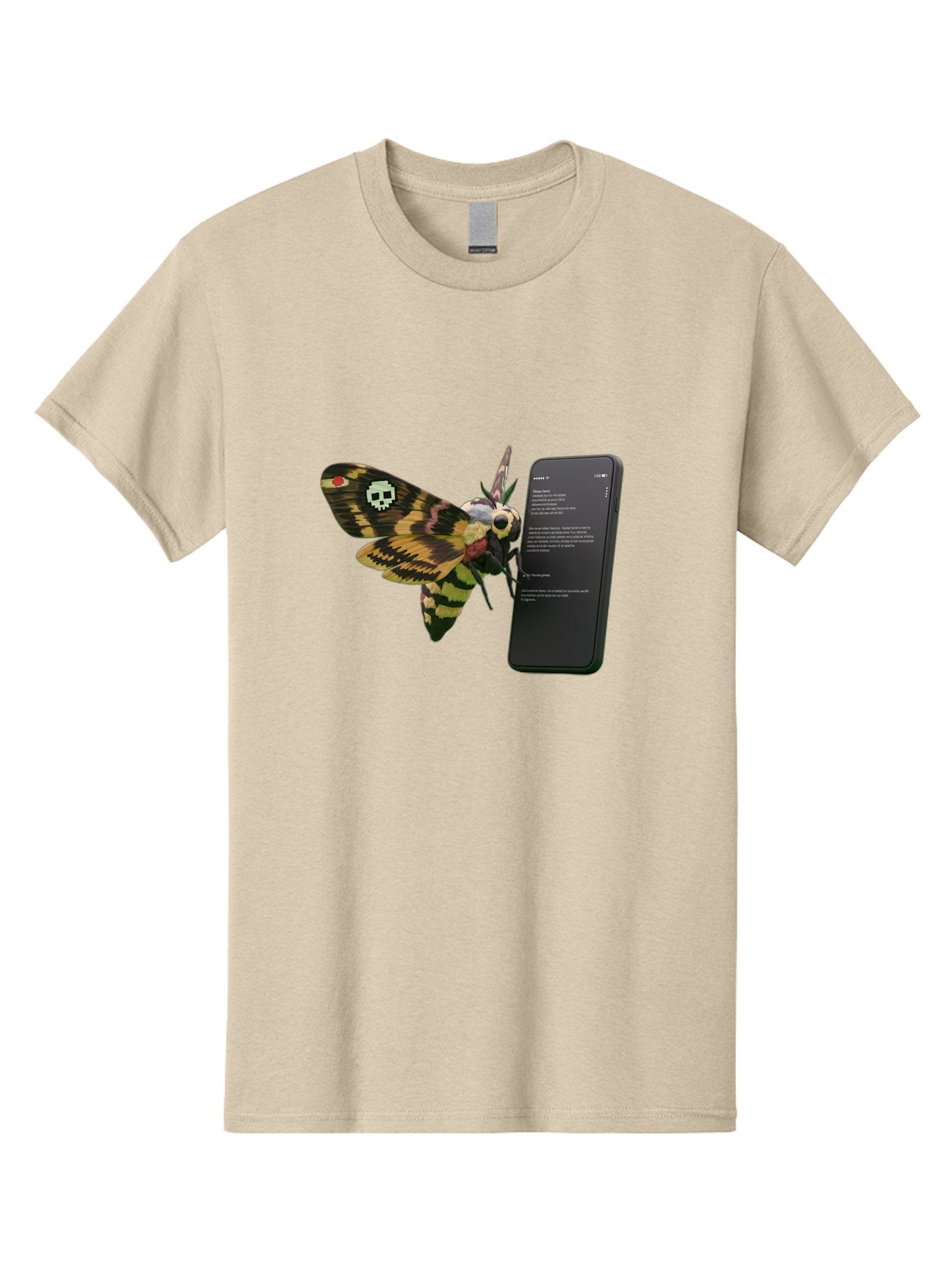 Death-S-Head-Hawkmoth-1 Men'S Graphic Tee, 100% Cotton, Comfortable Casual Summer Wear, Machine Washable, Vintage Camera, Old Camera, Antique Camera, Black Camera, Classic Photography, Photography Equipment, Nostalgic Device, Film Camera, Bam232 7