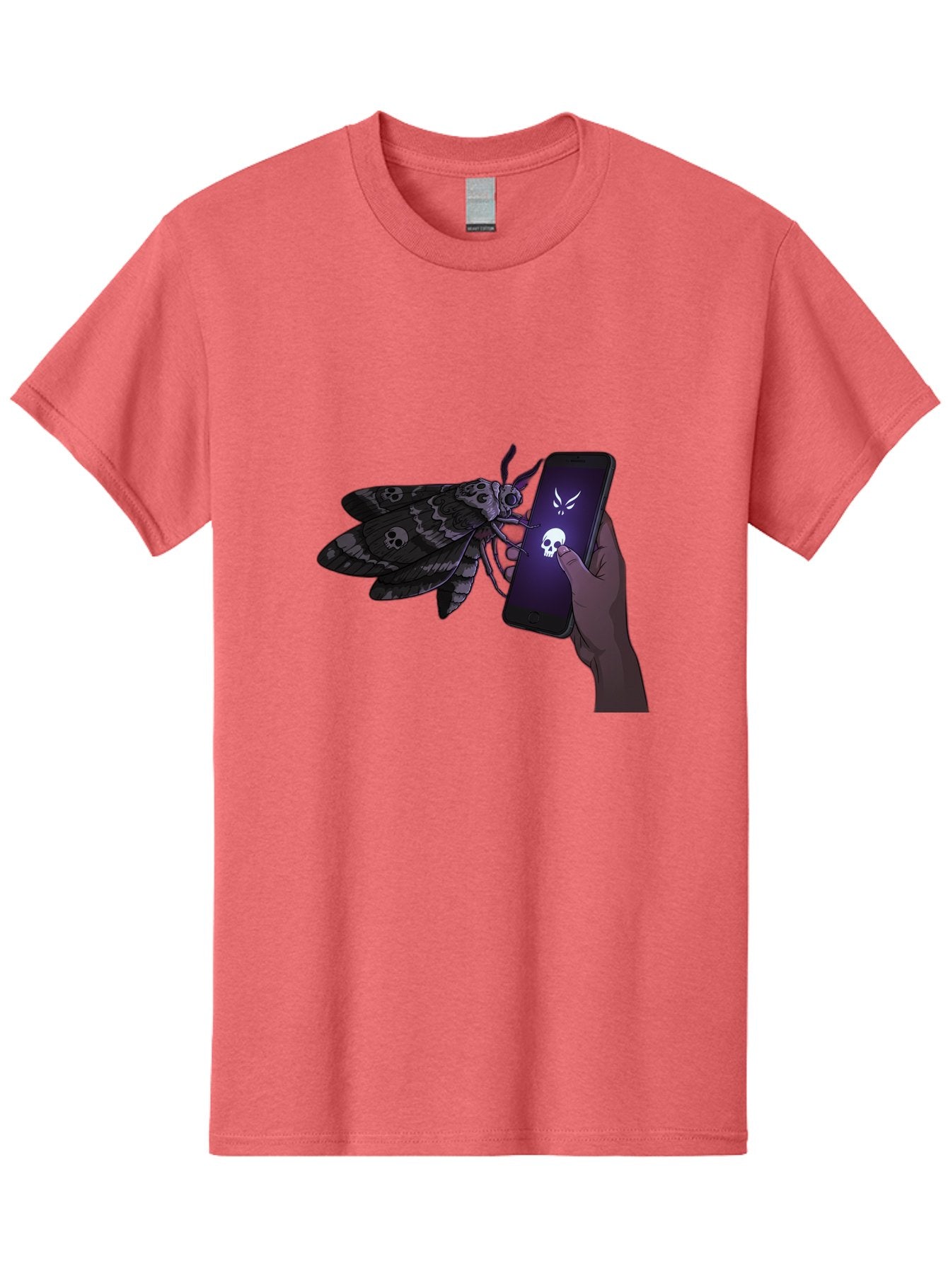 Death-S-Head-Hawkmoth-2 Men'S Graphic Tee, 100% Cotton, Comfortable Casual Summer Wear, Machine Washable, Vintage Camera, Old Camera, Antique Camera, Black Camera, Classic Photography, Photography Equipment, Nostalgic Device, Film Camera, Bam233 15