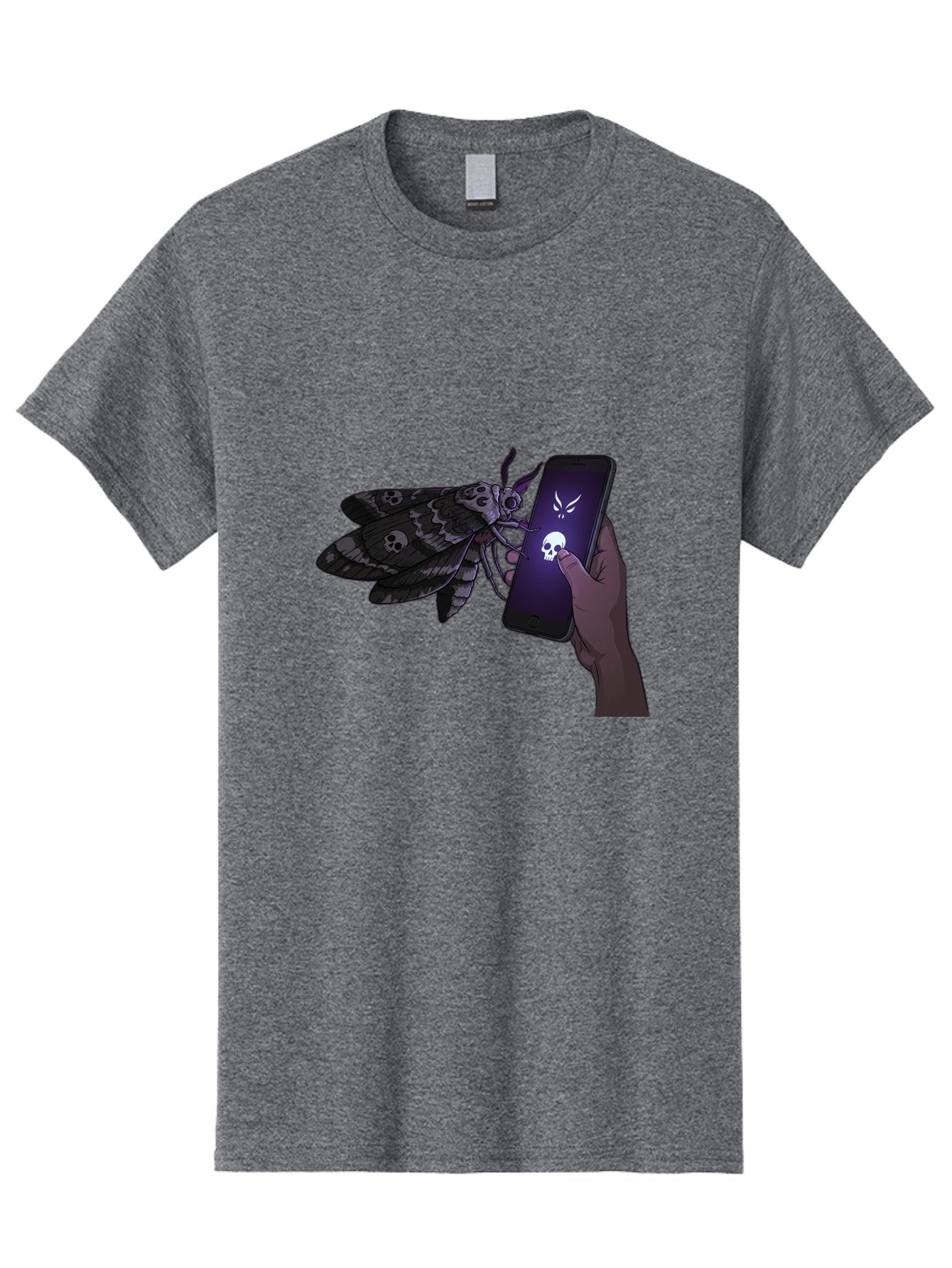 Death-S-Head-Hawkmoth-2 Men'S Graphic Tee, 100% Cotton, Comfortable Casual Summer Wear, Machine Washable, Vintage Camera, Old Camera, Antique Camera, Black Camera, Classic Photography, Photography Equipment, Nostalgic Device, Film Camera, Bam233 3