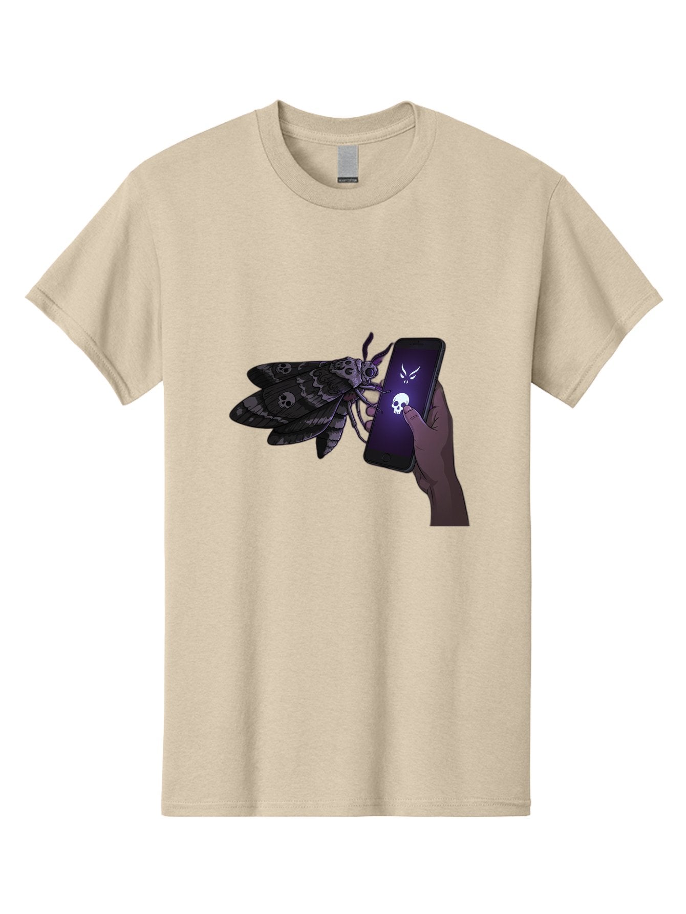 Death-S-Head-Hawkmoth-2 Men'S Graphic Tee, 100% Cotton, Comfortable Casual Summer Wear, Machine Washable, Vintage Camera, Old Camera, Antique Camera, Black Camera, Classic Photography, Photography Equipment, Nostalgic Device, Film Camera, Bam233 12